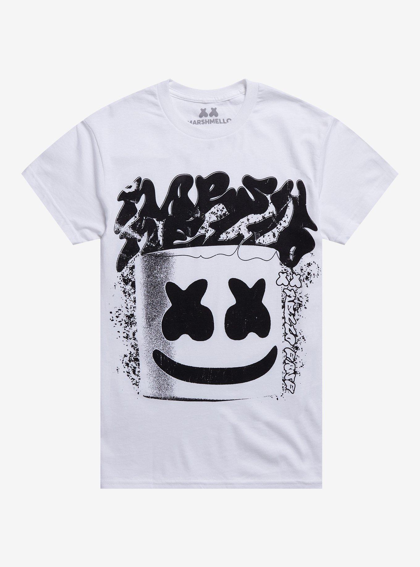 Marshmello Helmet T-Shirt, BRIGHT WHITE, hi-res