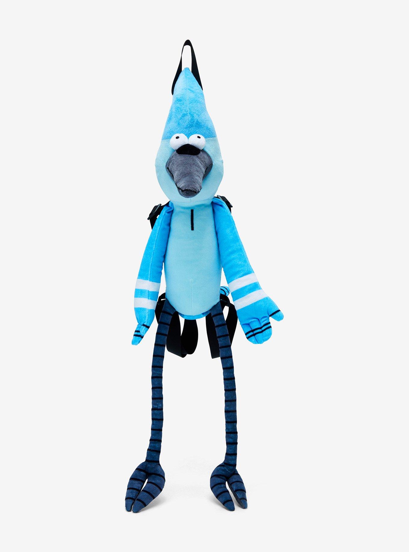 Regular Show Mordecai Plush Backpack, , hi-res