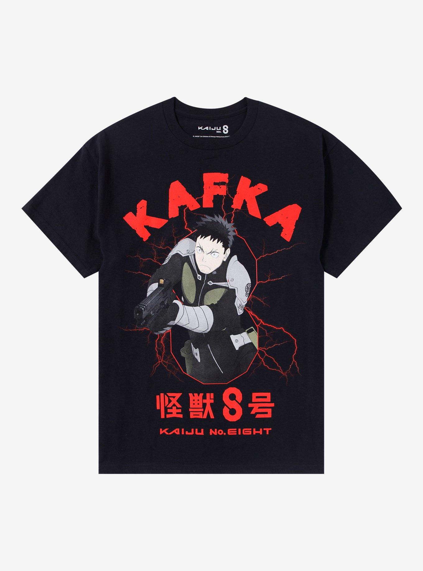 Kaiju No. 8 Kafka Profile T-Shirt, BLACK, hi-res