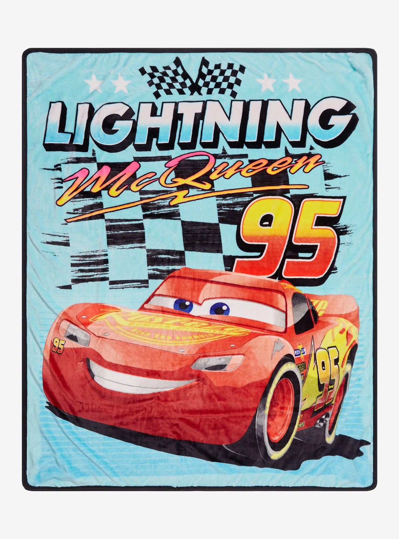 Disney Pixar Cars Lightning McQueen Throw Blanket, , hi-res