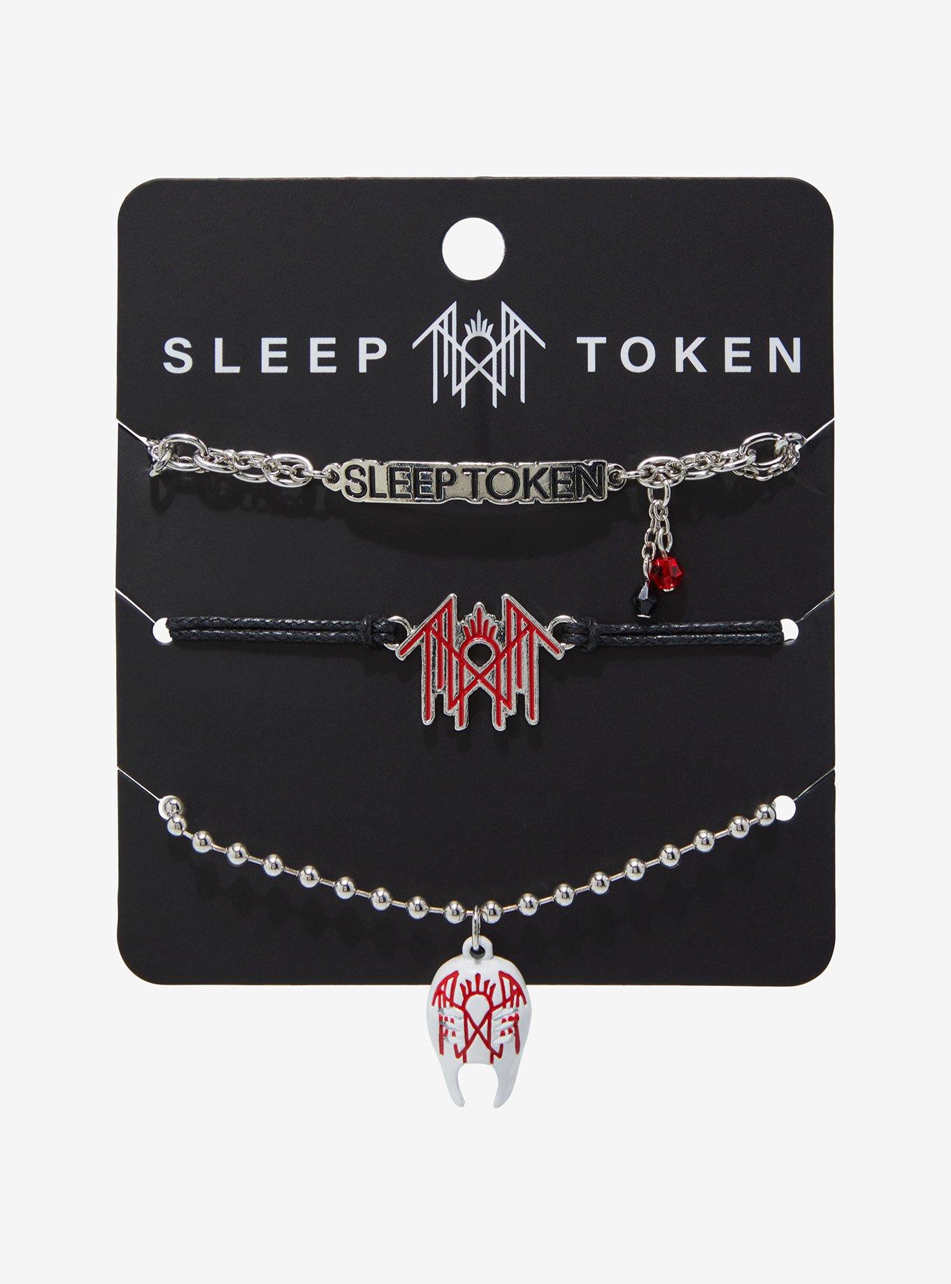 Sleep Token Logo Bracelet Set