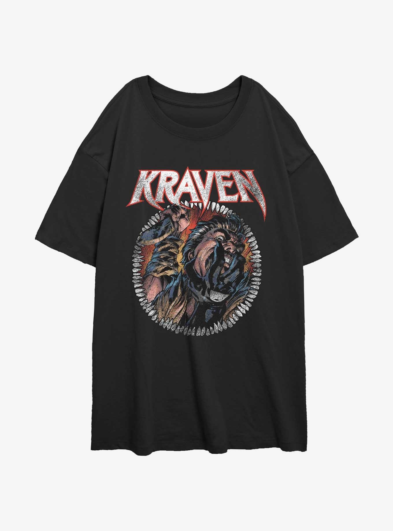 Marvel Kraven the Hunter Captured Prey Girls Oversized T-Shirt, , hi-res