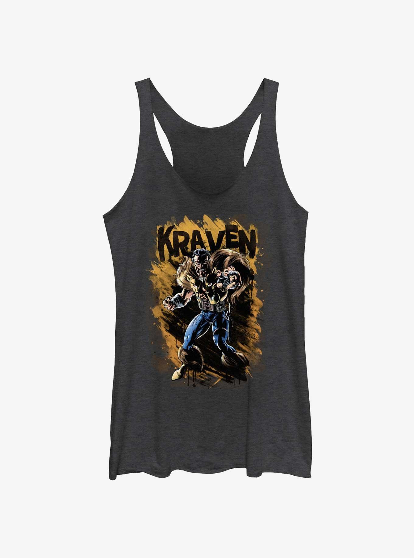 Marvel Kraven The Hunter Splatter Wall Girls Tank, , hi-res