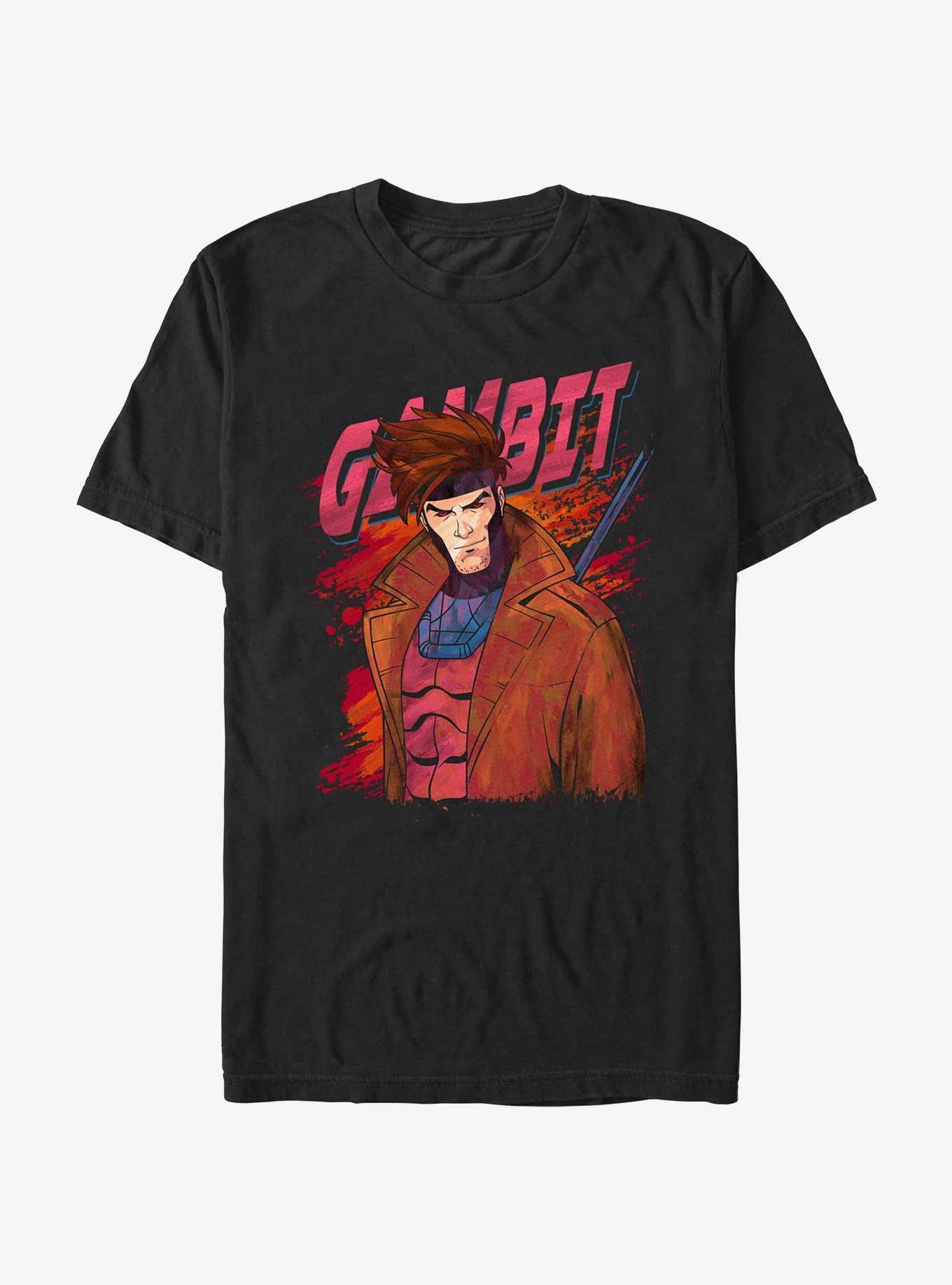 X-Men Gambit Splatter Wall T-Shirt, , hi-res