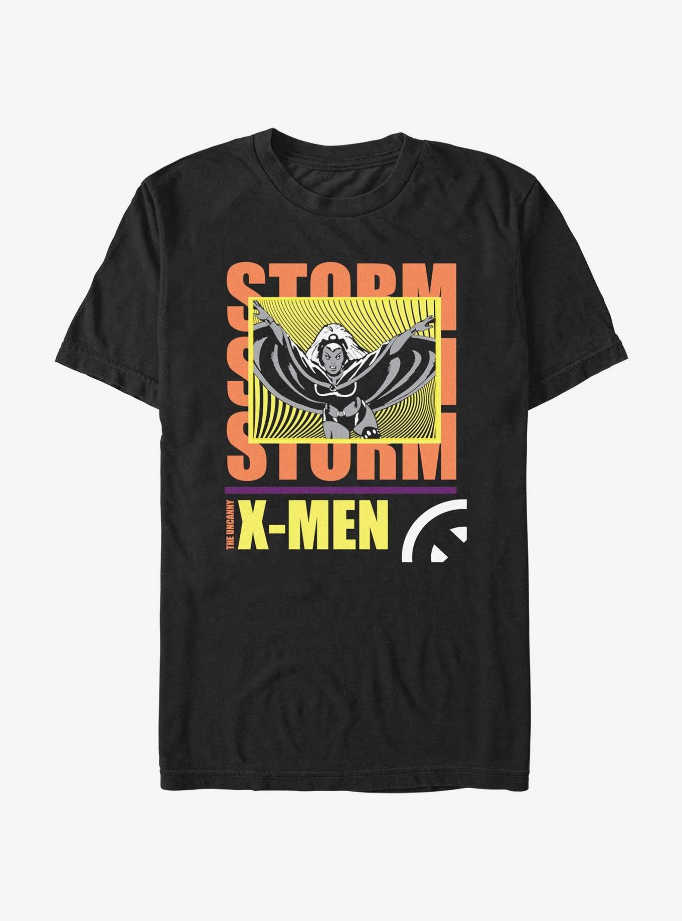 X-Men Storm The Uncanny T-Shirt, BLACK, hi-res