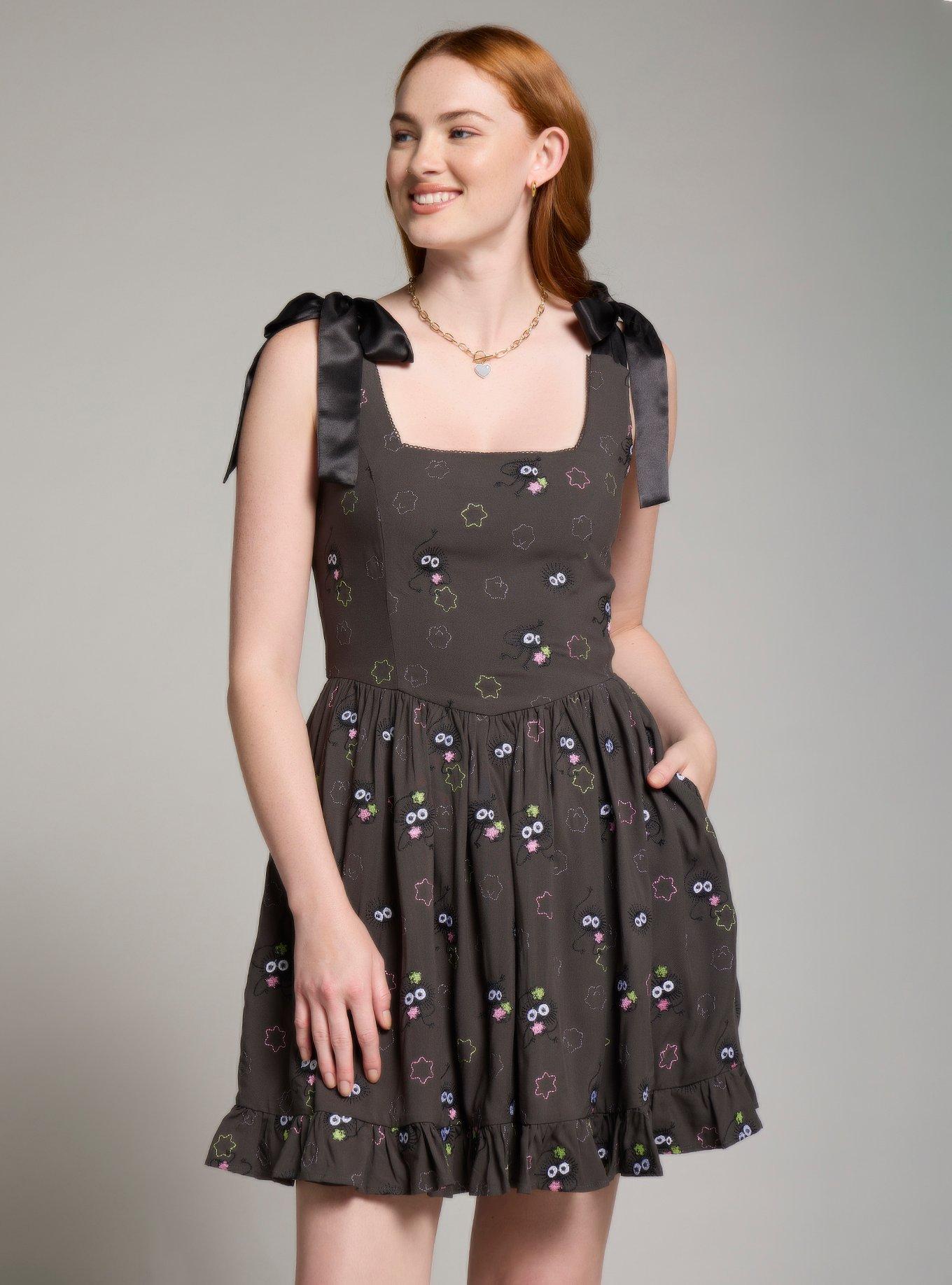 Her Universe Studio Ghibli® Spirited Away Soot Sprites Allover Print Tank Dress, MULTI, hi-res