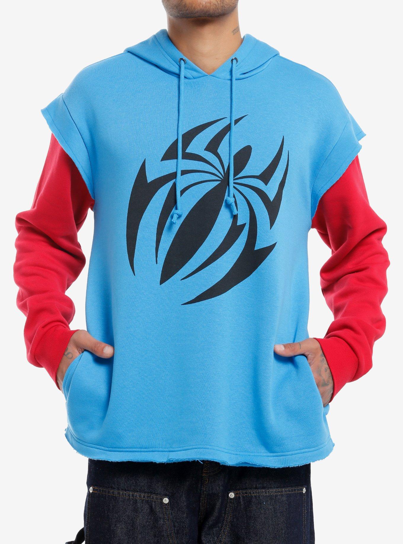 Our Universe Marvel Spider Man Across The Spider Verse Scarlet Spider Twofer Hoodie Her Universe