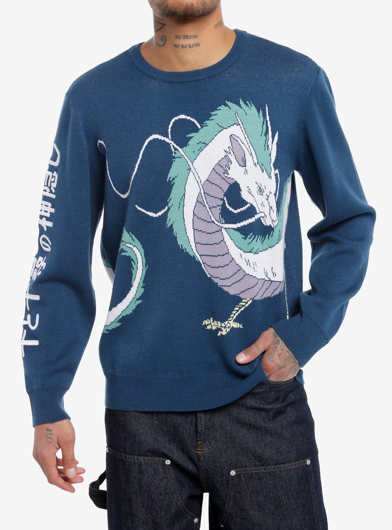 Studio Ghibli® Spirited Away Haku Dragon Knit Sweater, MULTI, hi-res