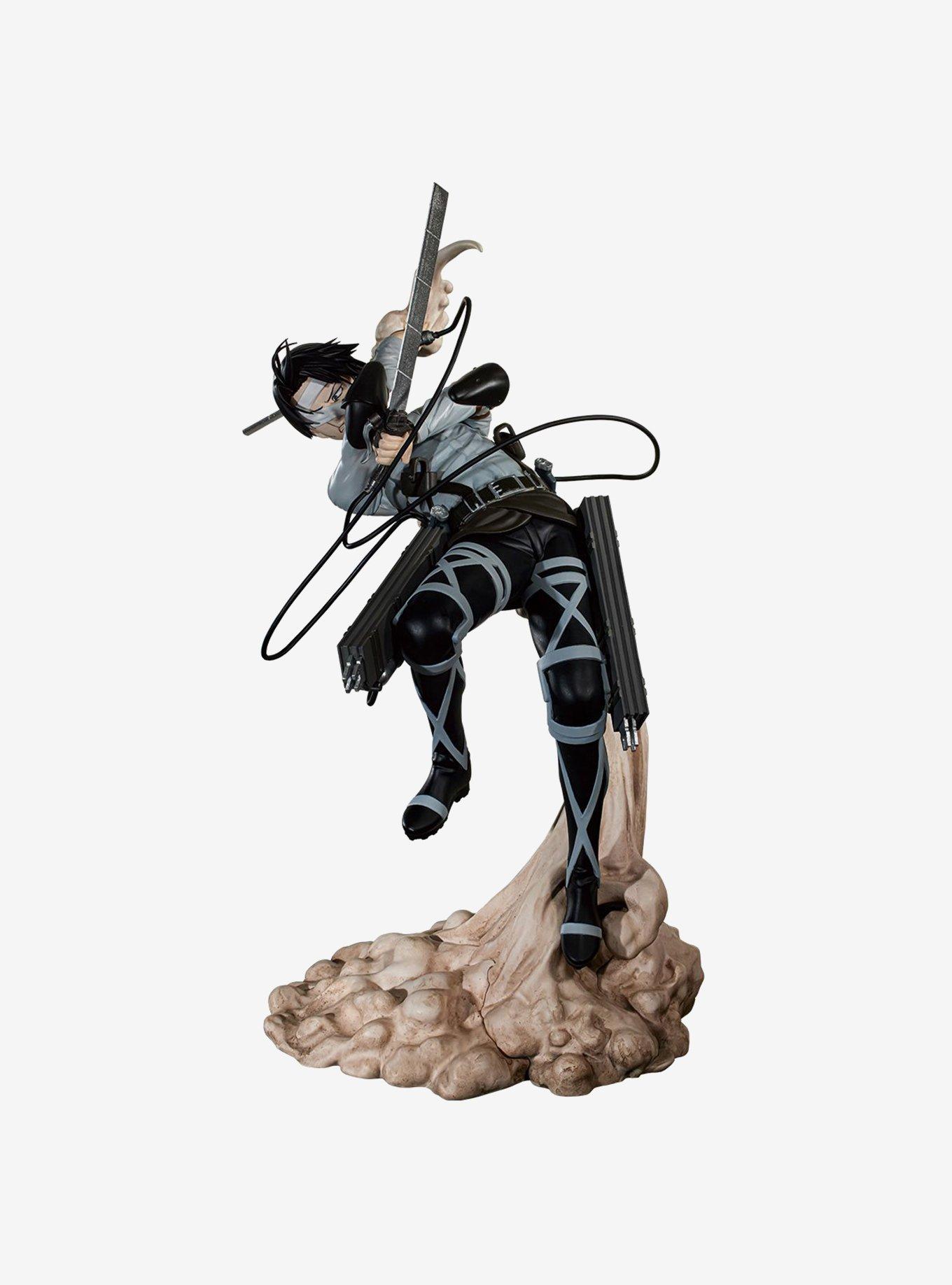 Bandai Spirits Attack on Titan Ichibansho Levi Ackermann (Rumbling) Figure, , hi-res