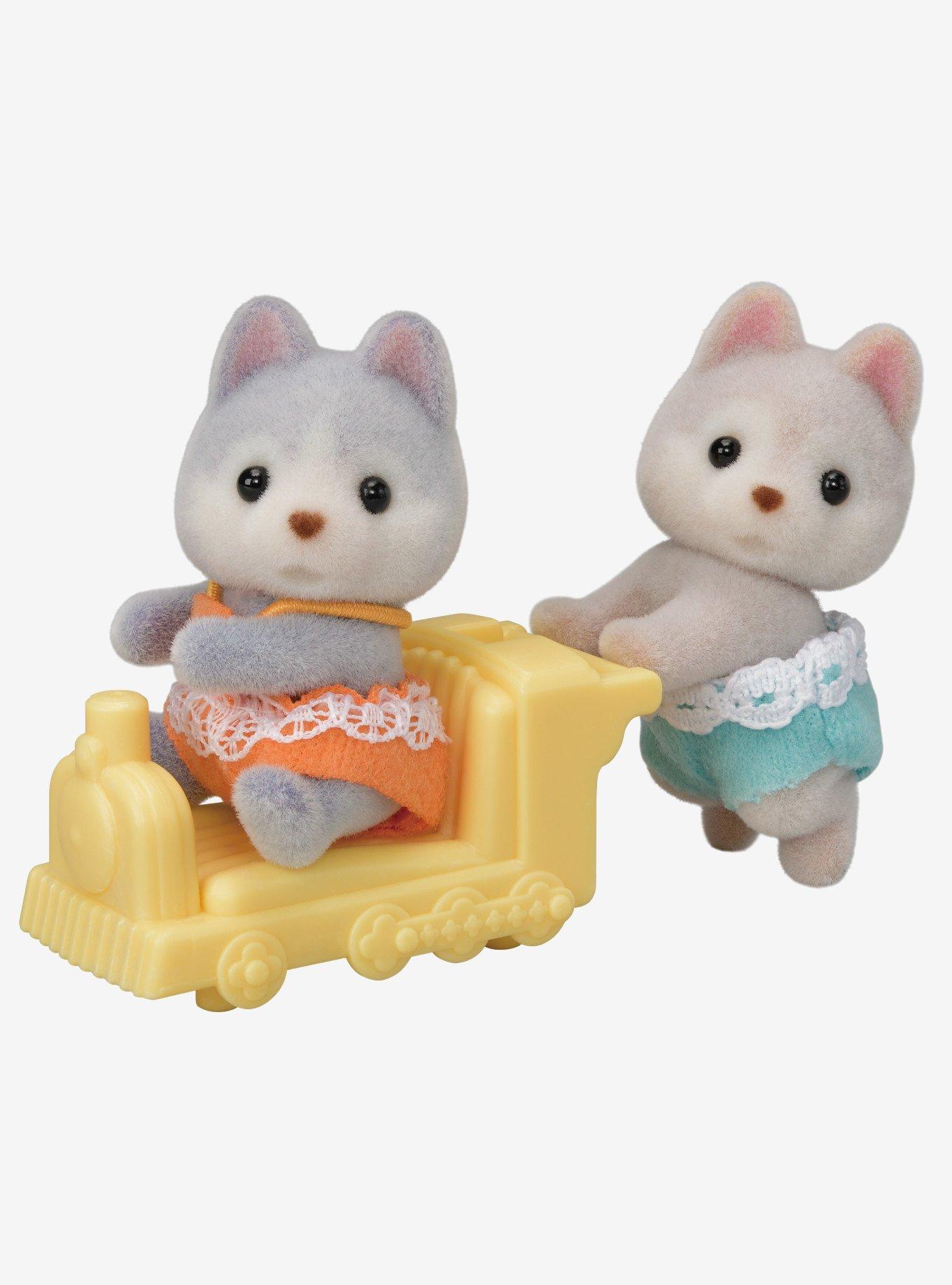 Calico Critters Husky Twins Figure Set, , hi-res