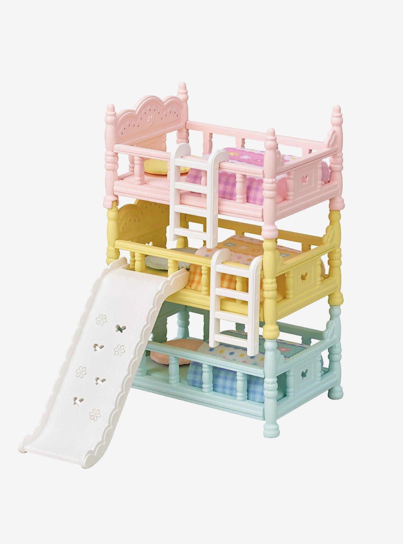 Calico Critters Triple Bunk Beds Set, , hi-res