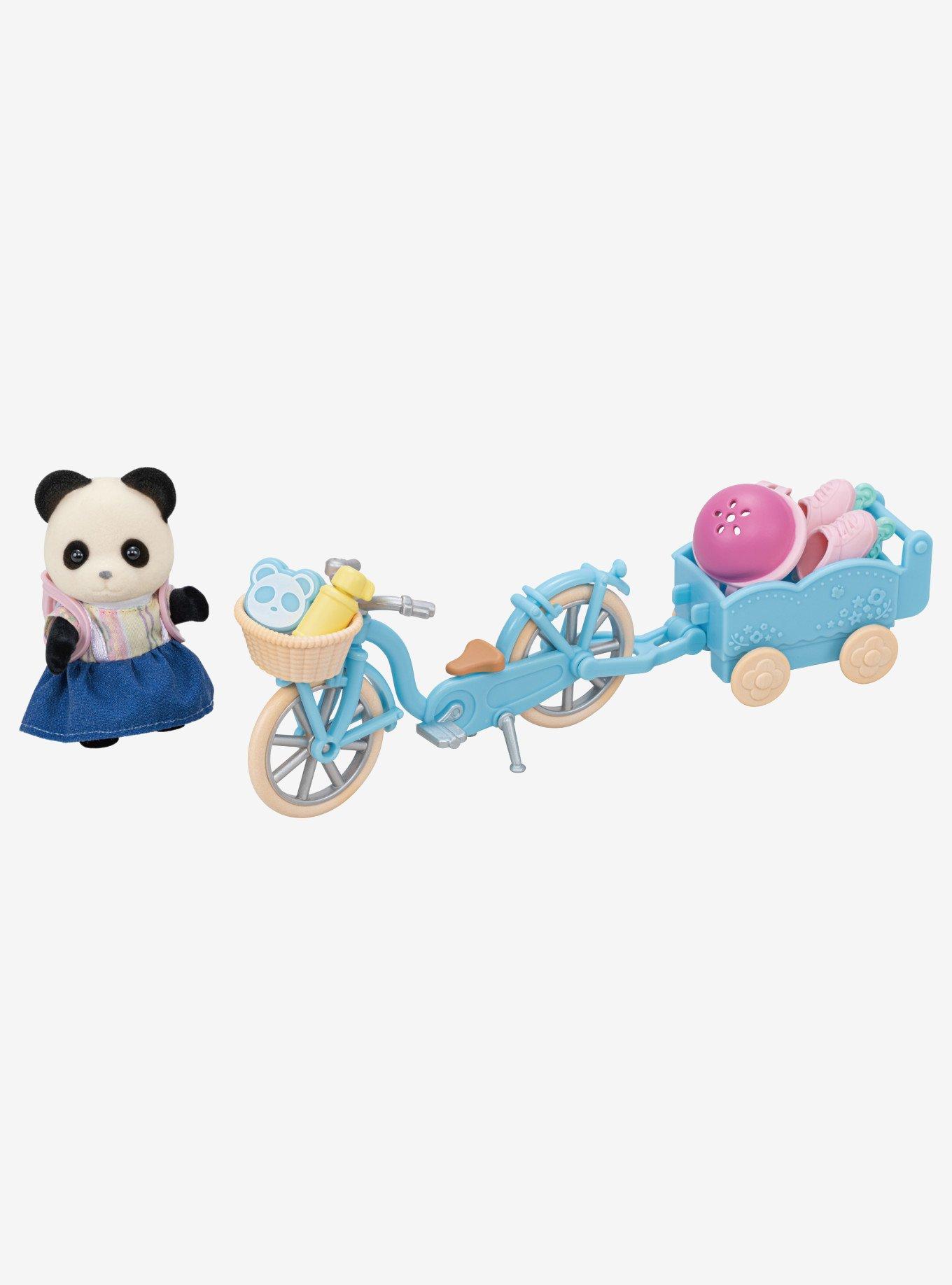 Calico Critters Panda Girl Cycle & Skate Set, , hi-res