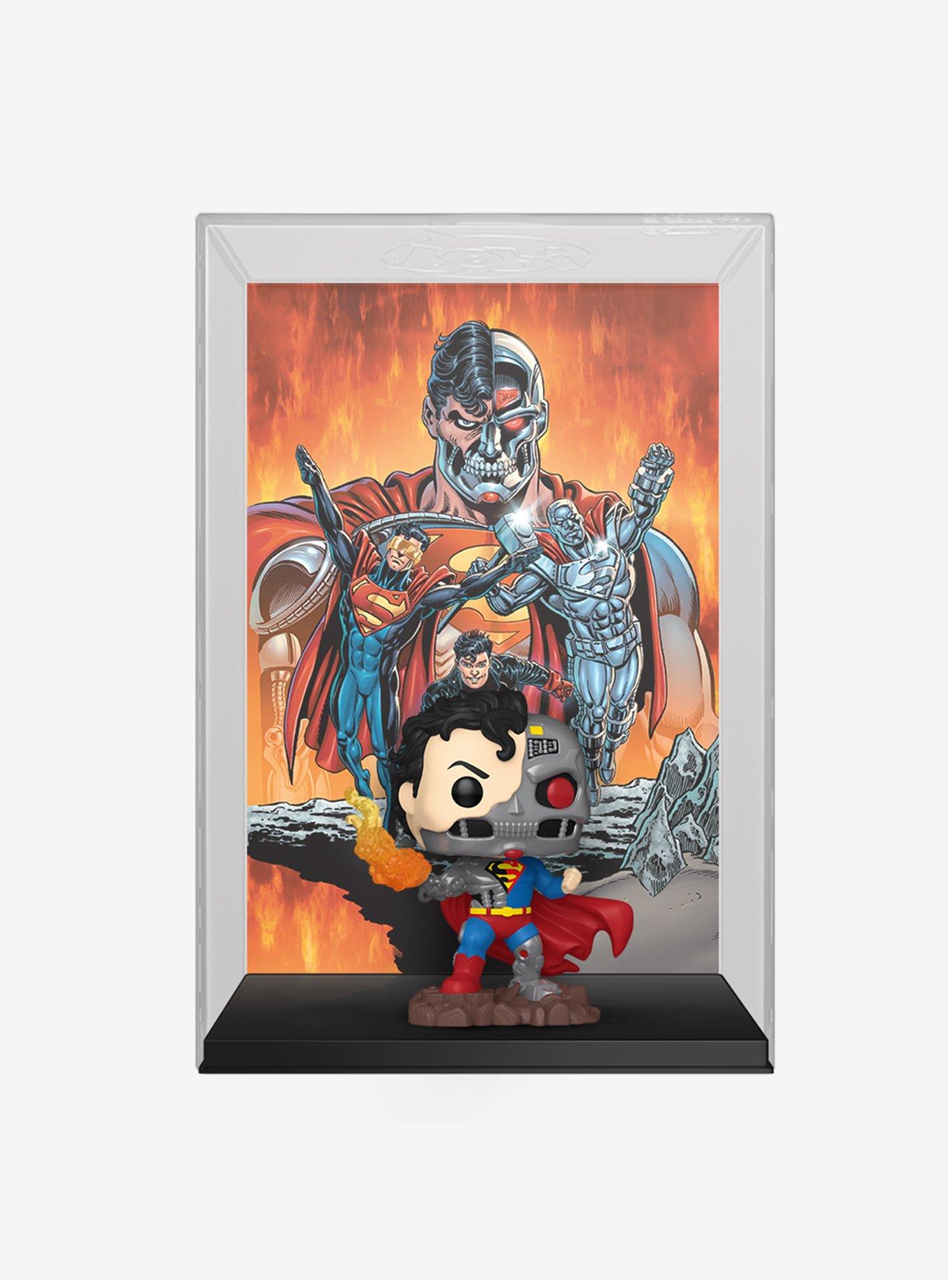 Funko DC Comics Pop! Comic Covers Cyborg Superman Vinyl Collectible, , hi-res