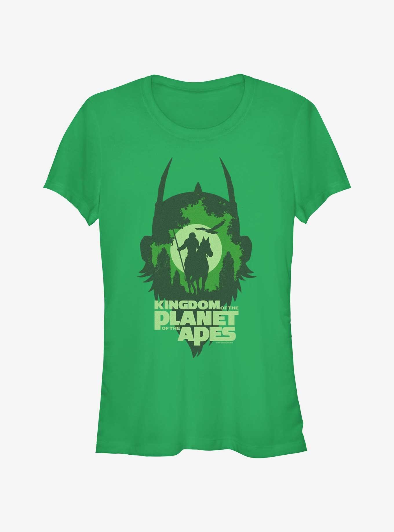 Kingdom of the Planet of the Apes Stronger Together Girls T-Shirt, KELLY, hi-res