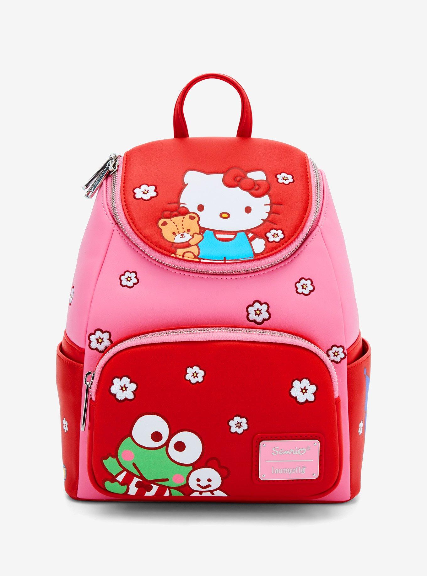 Loungefly Sanrio Hello Kitty and Friends Floral Color Block Mini Backpack, , hi-res