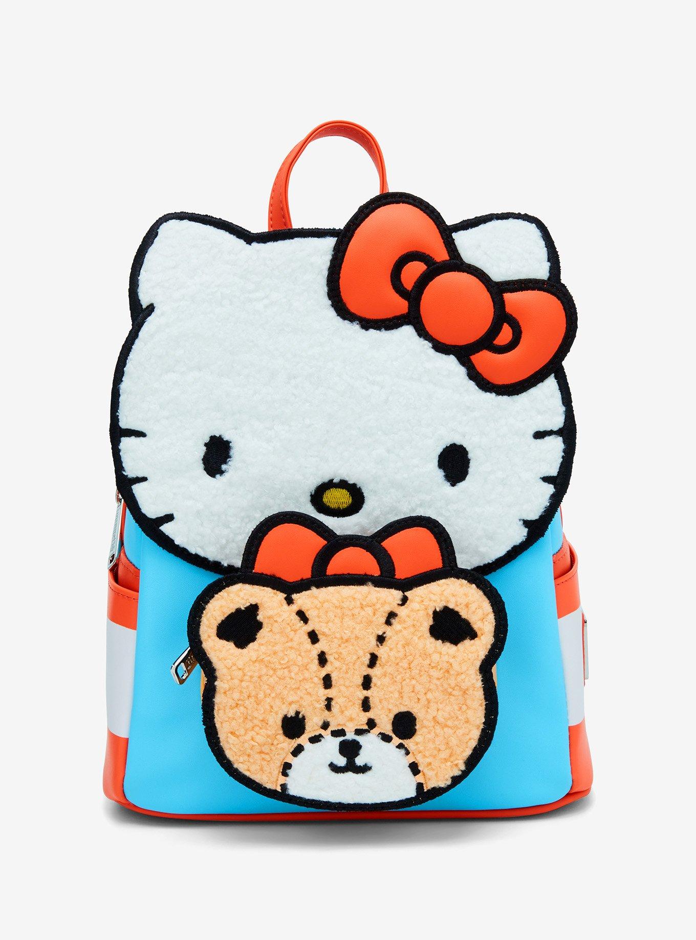 Loungefly Sanrio Hello Kitty & Teddy Bear Figural Mini Backpack, , hi-res