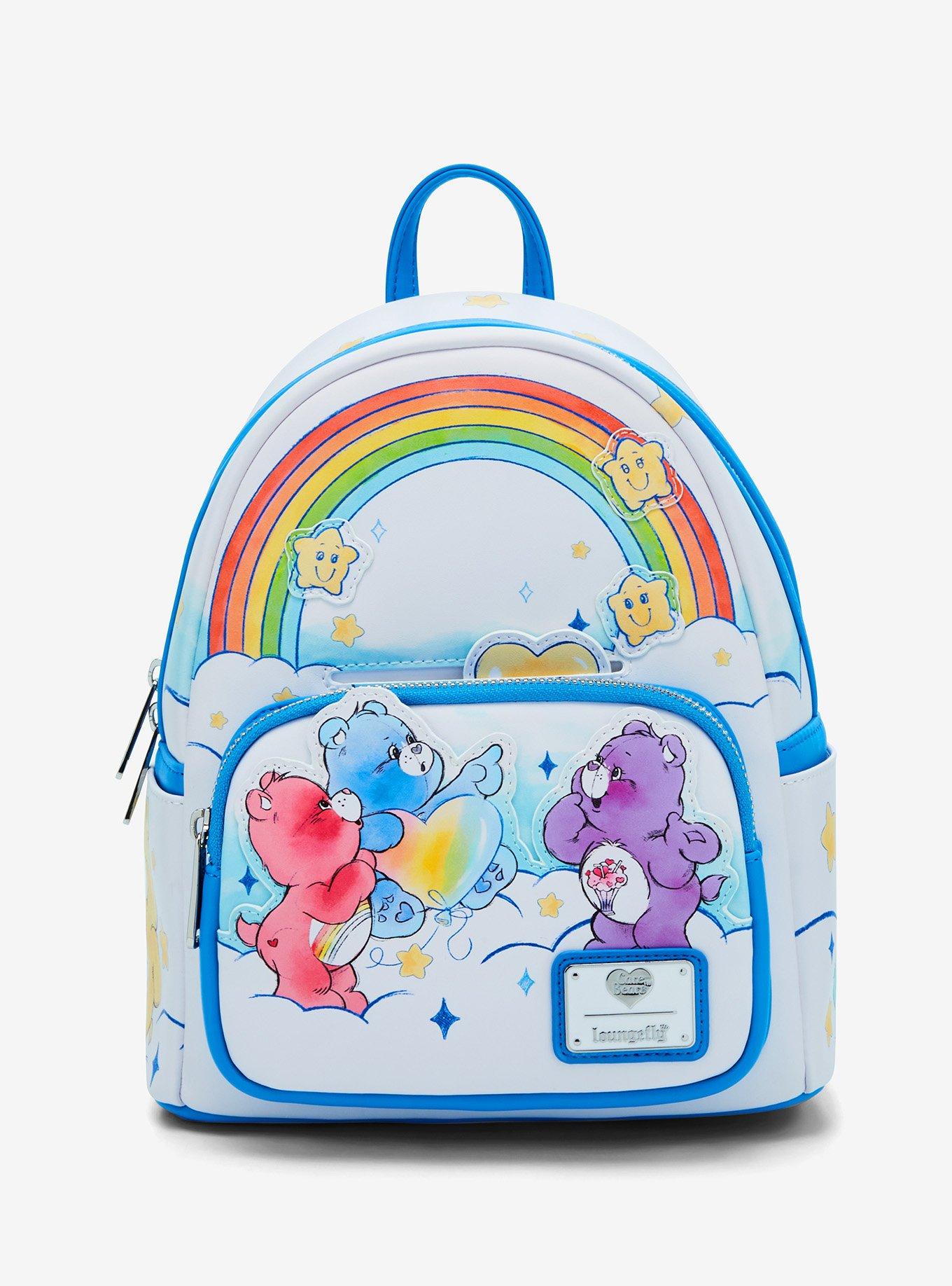 Loungefly Care Bears Rainbow Scene Mini Backpack