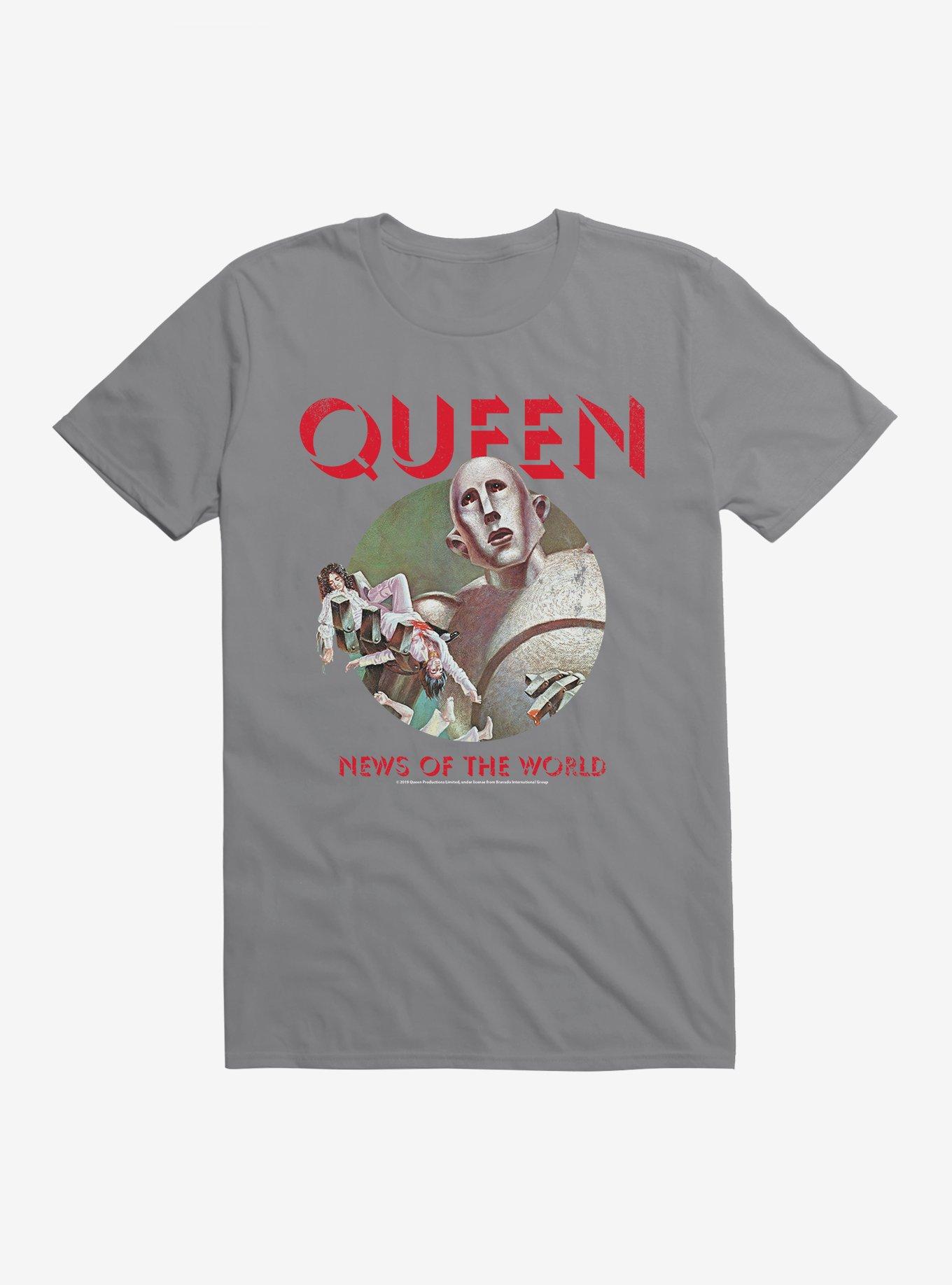 Queen News of the World T-Shirt, STORM GREY, hi-res
