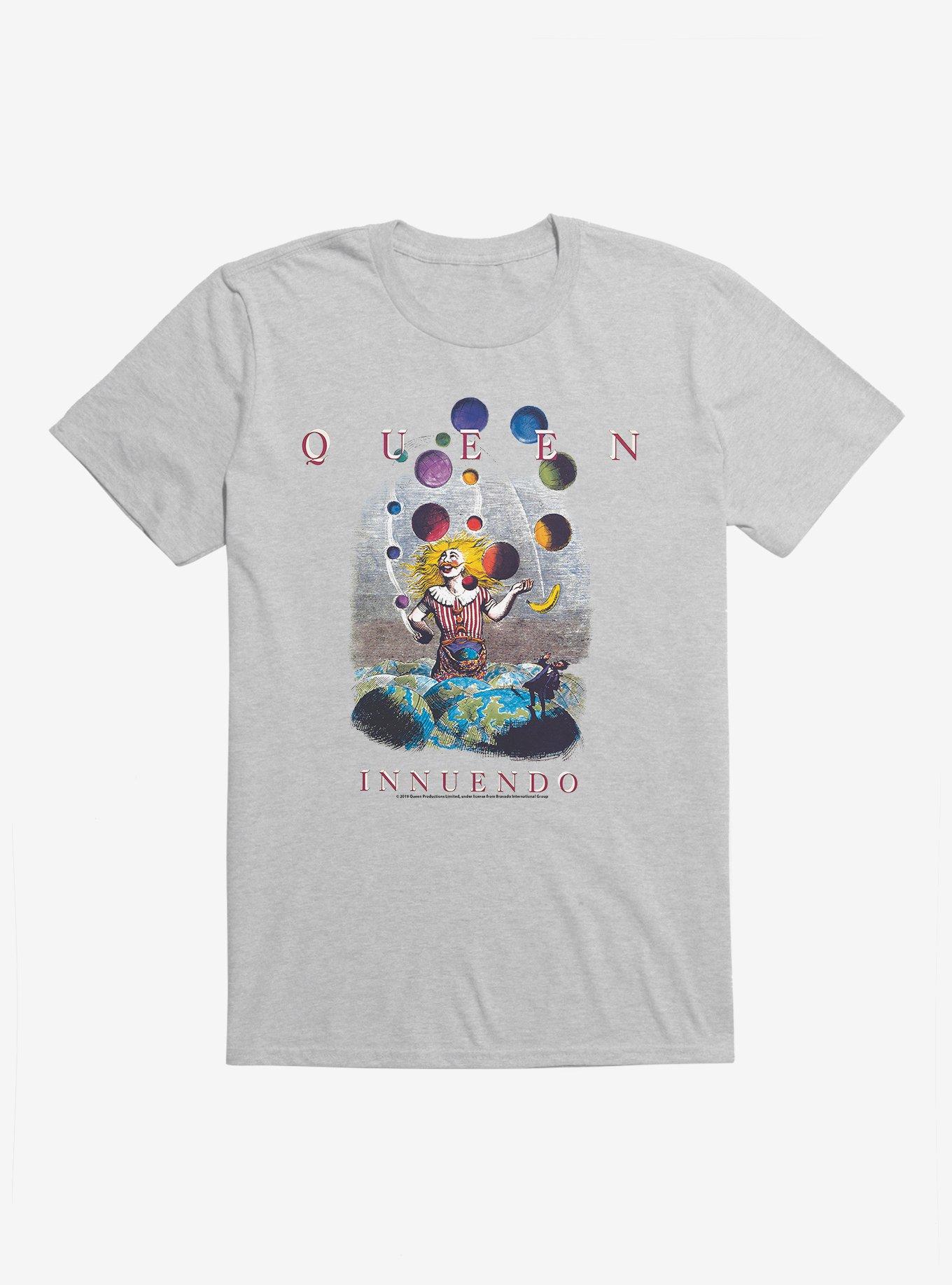 Queen Innuendo T-Shirt, HEATHER GREY, hi-res