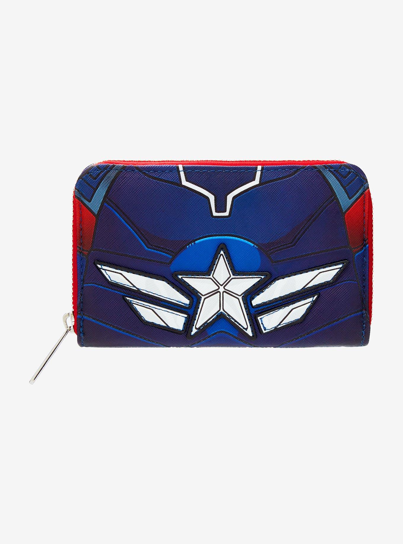 Loungefly Marvel Captain America: Brave New World Costume Mini Zipper Wallet, , hi-res