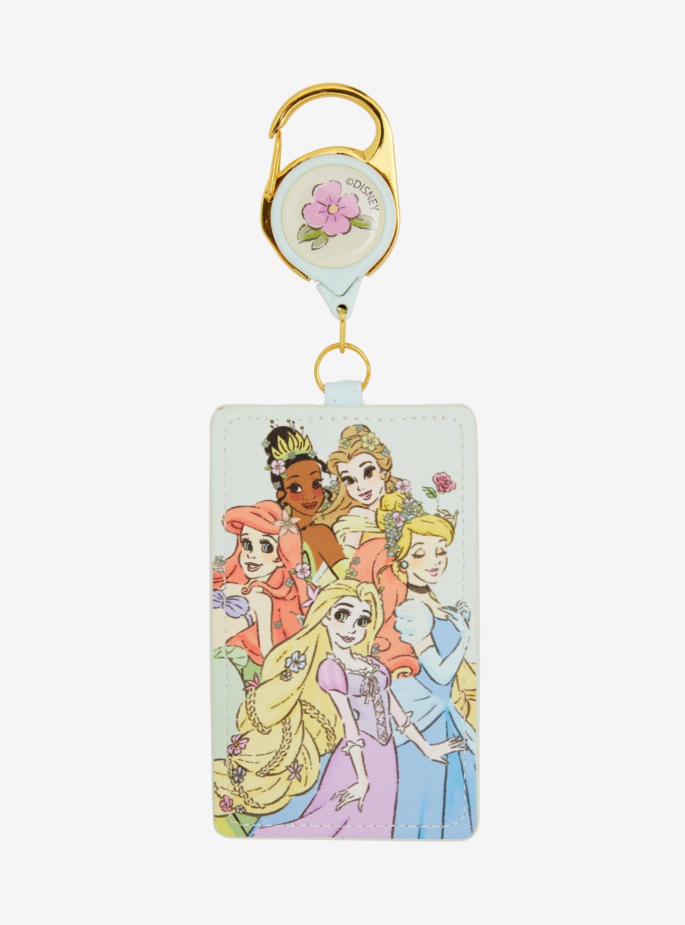 Loungefly Disney Princess Group Portrait Retractable Lanyard - BoxLunch Exclusive, , hi-res