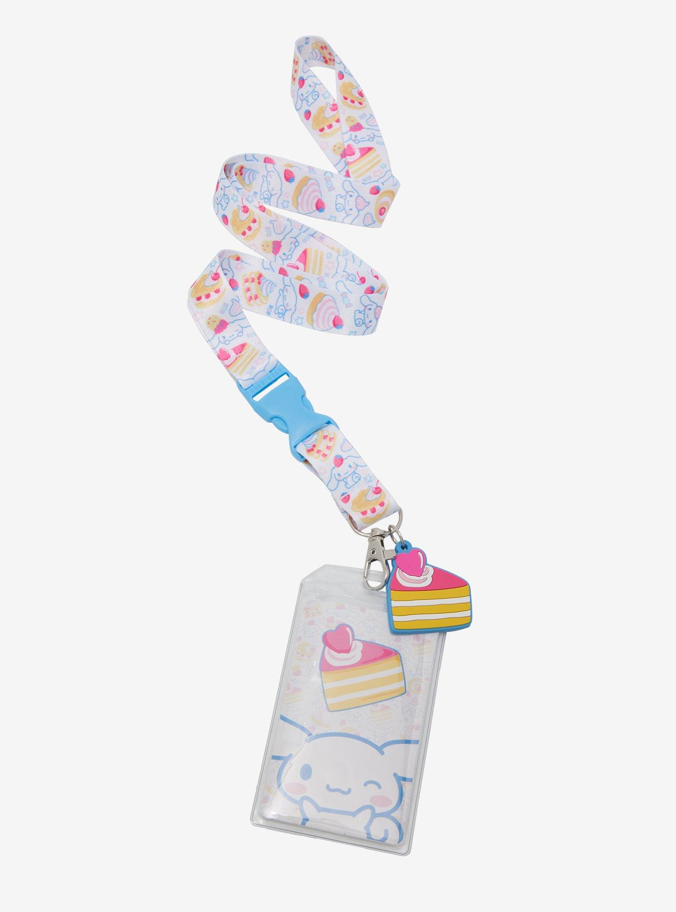 Sanrio Cinnamoroll Desserts Allover Print Lanyard, , hi-res