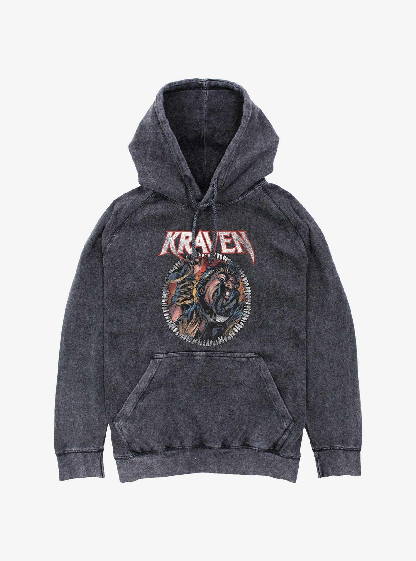 Marvel Kraven the Hunter Captured Prey Mineral Wash Hoodie, , hi-res