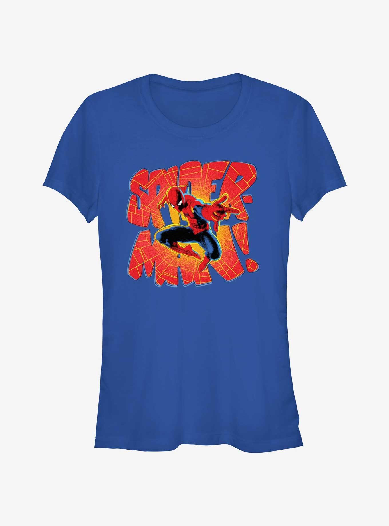 Marvel Spider-Man Comic Letters Girls T-Shirt, , hi-res