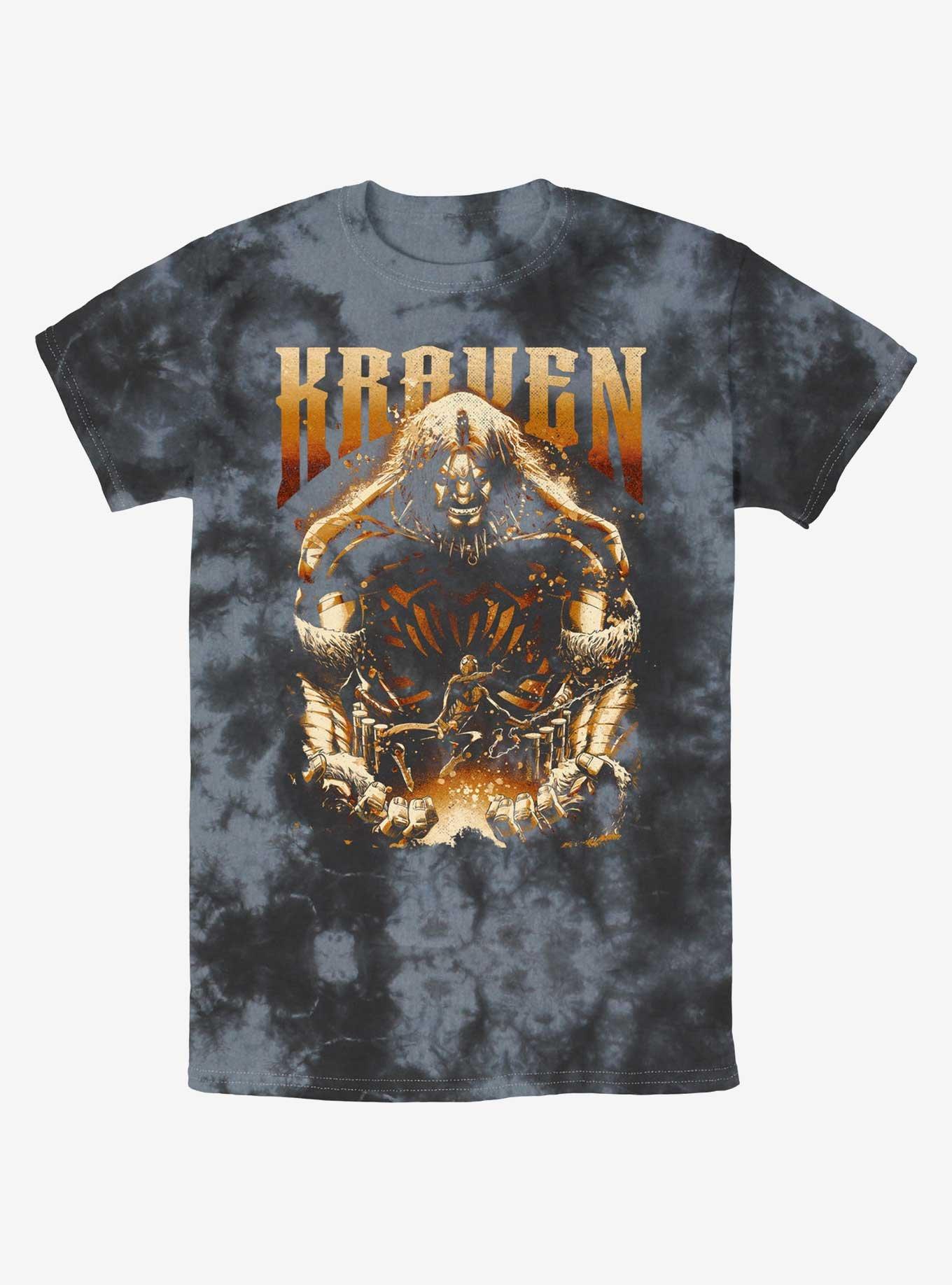 Marvel Kraven The Hunter And Spider Man Tie-Dye T-Shirt, , hi-res