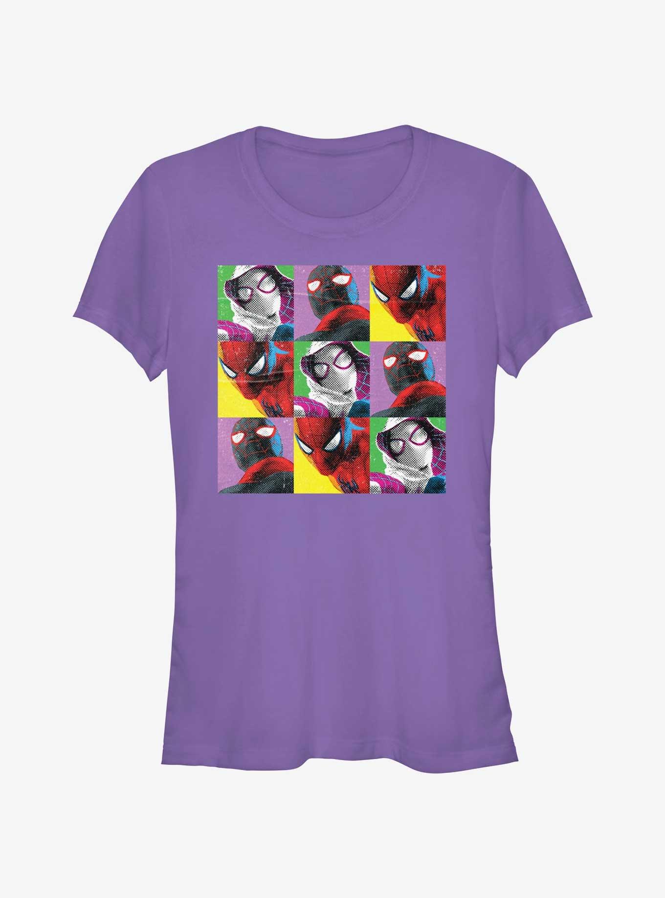 Marvel Spider-Man Spiders Pop Art Girls T-Shirt