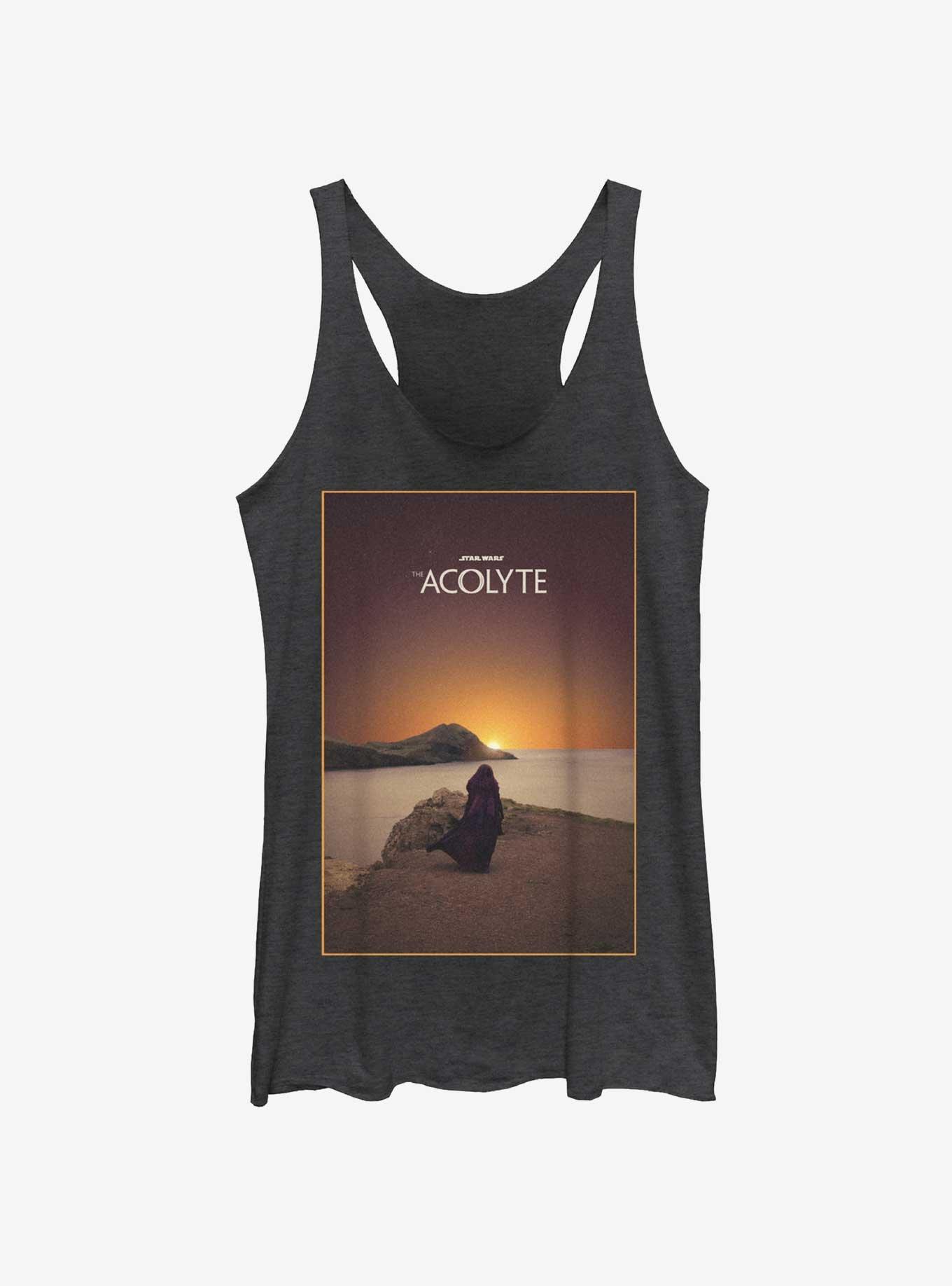 Star Wars The Acolyte Poster Girls Tank, BLK HTR, hi-res