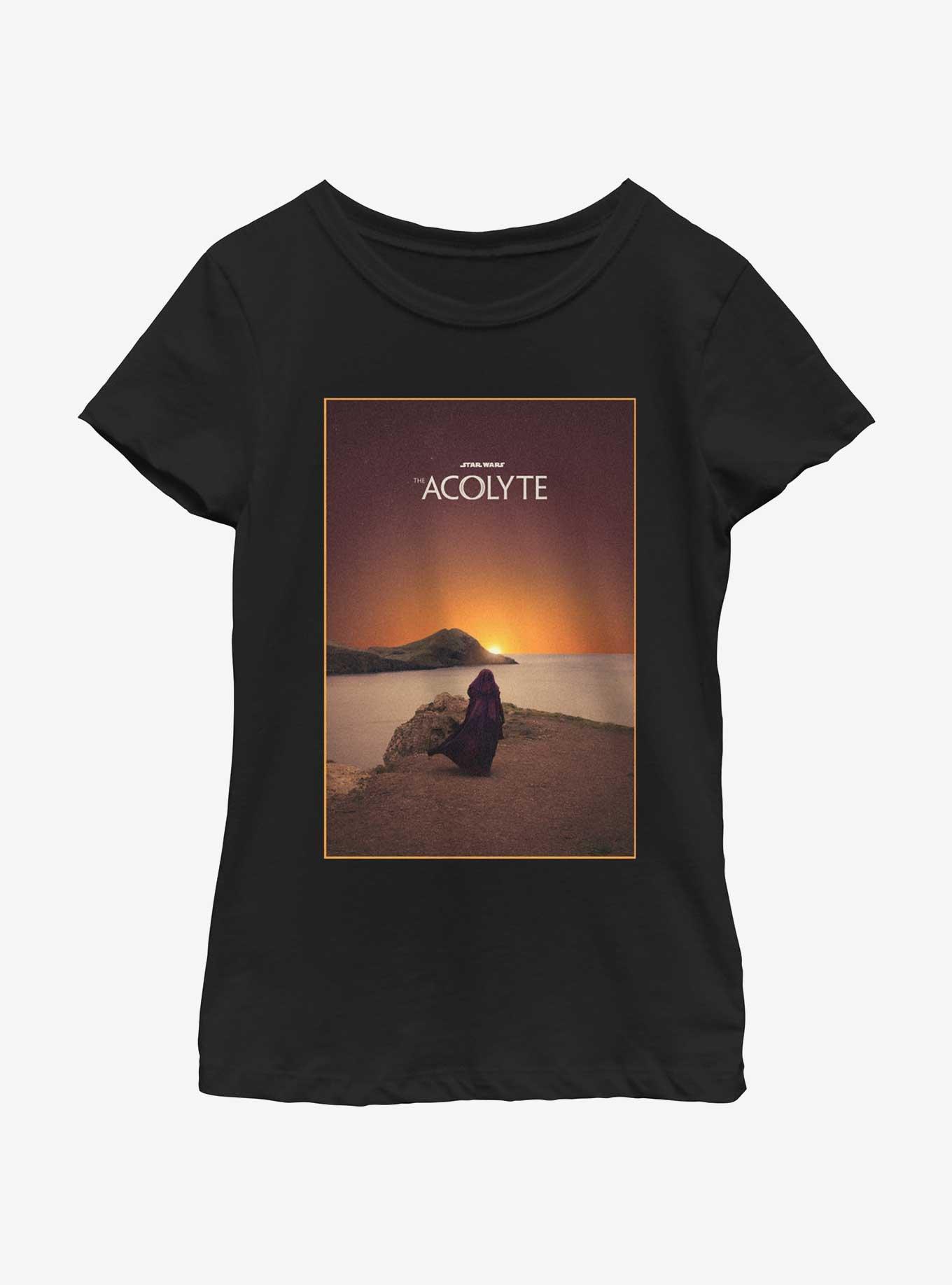 Star Wars The Acolyte Poster Youth Girls T-Shirt