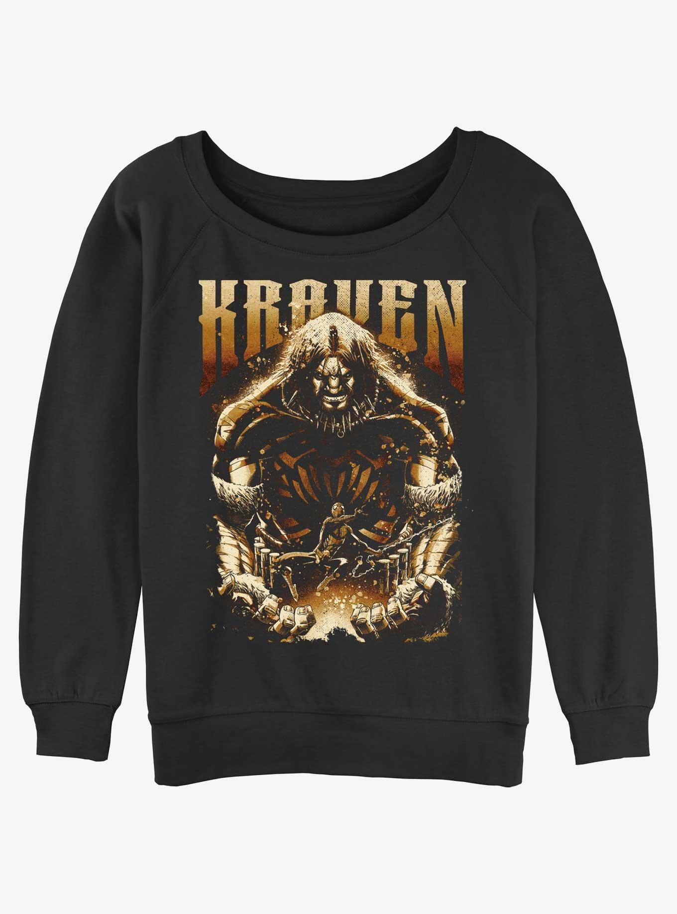 Marvel Kraven The Hunter And Spider Man Girls Slouchy Sweatshirt, , hi-res