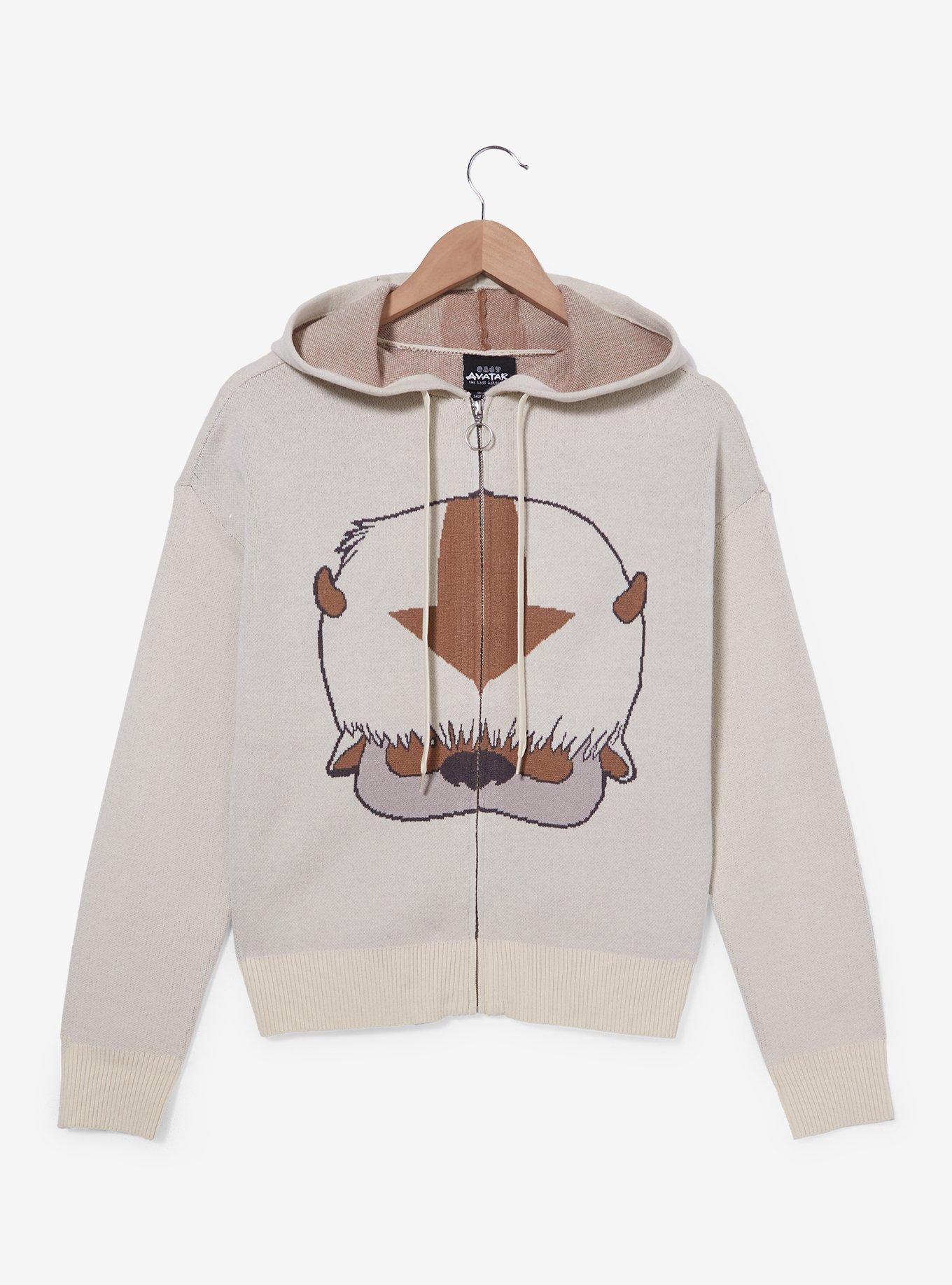 Avatar: The Last Airbender Appa Zip Knit Hoodie, , hi-res