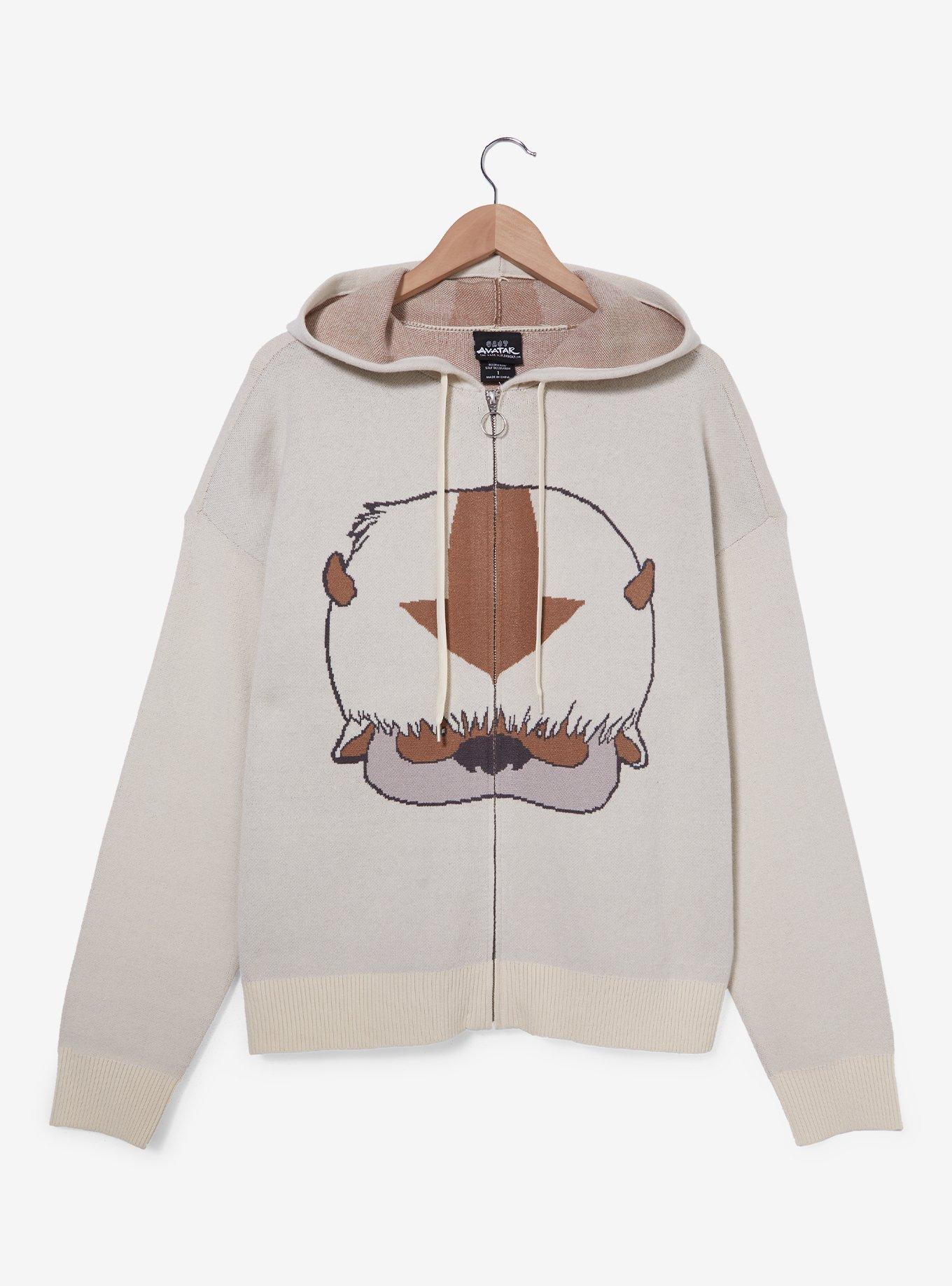 Avatar: The Last Airbender Appa Women's Plus Size Zip Knit Hoodie, , hi-res