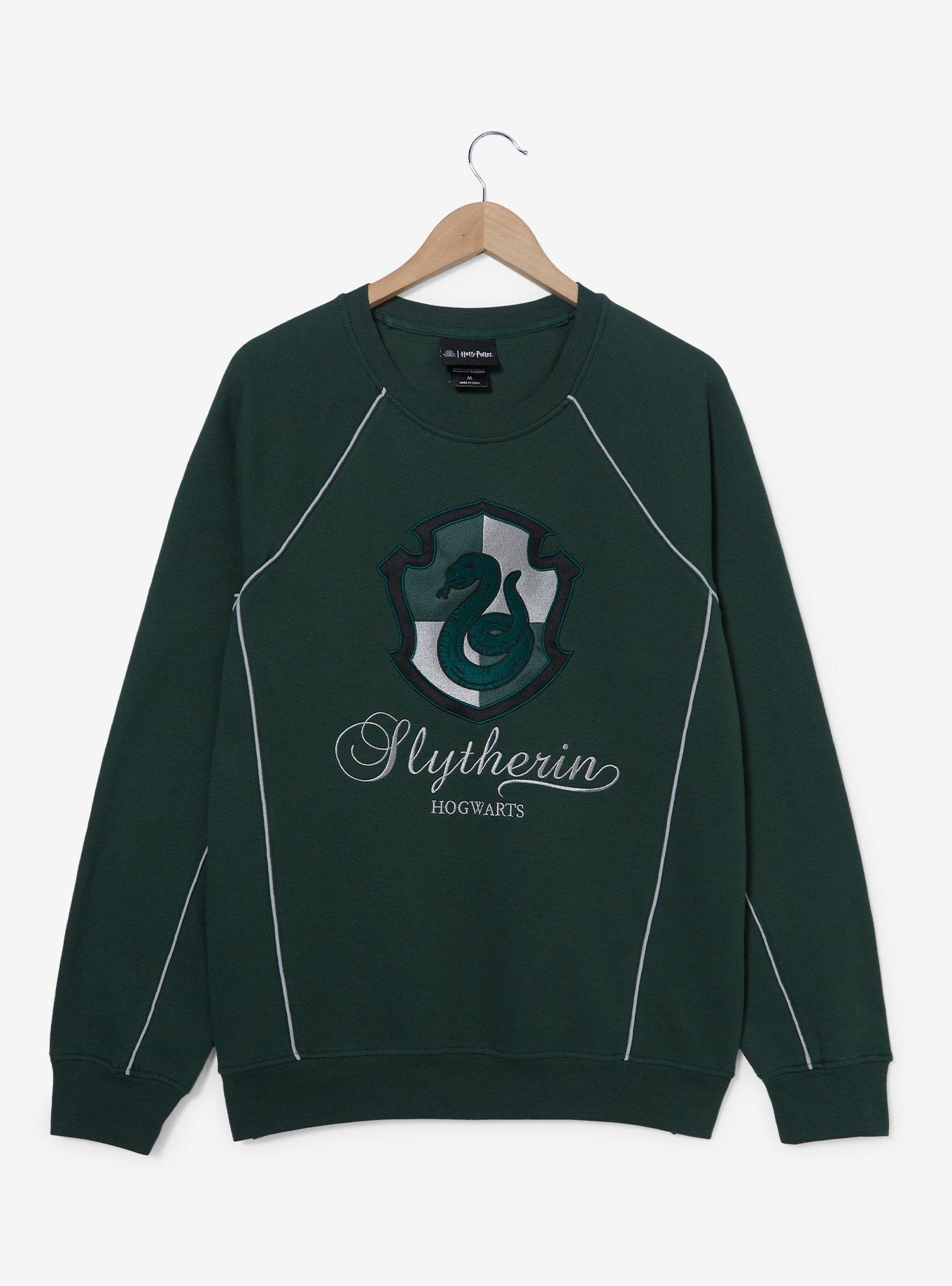 Harry Potter Slytherin Hogwarts Crewneck Sweater 