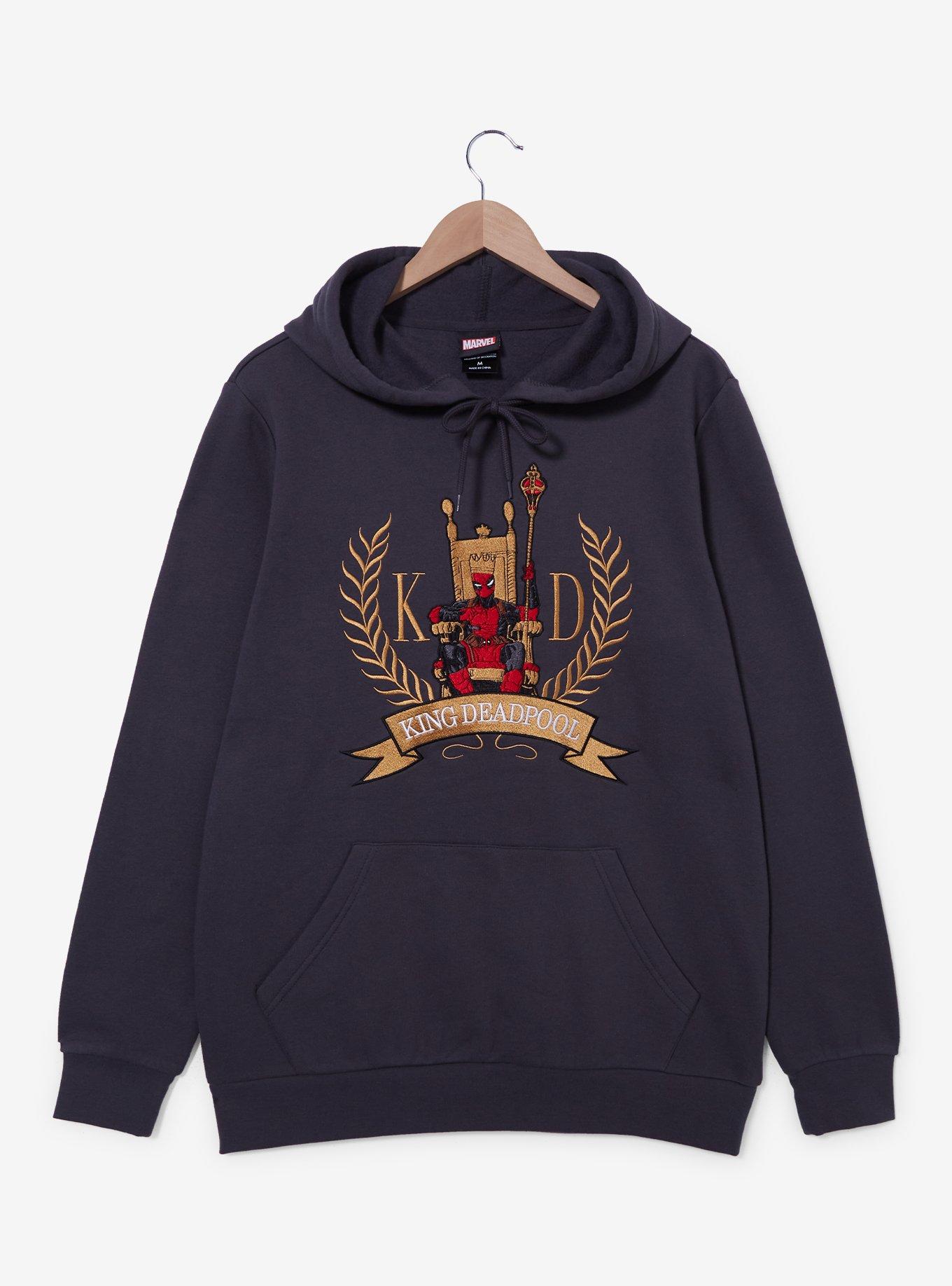 Marvel Deadpool King Deadpool Crest Hoodie, , hi-res