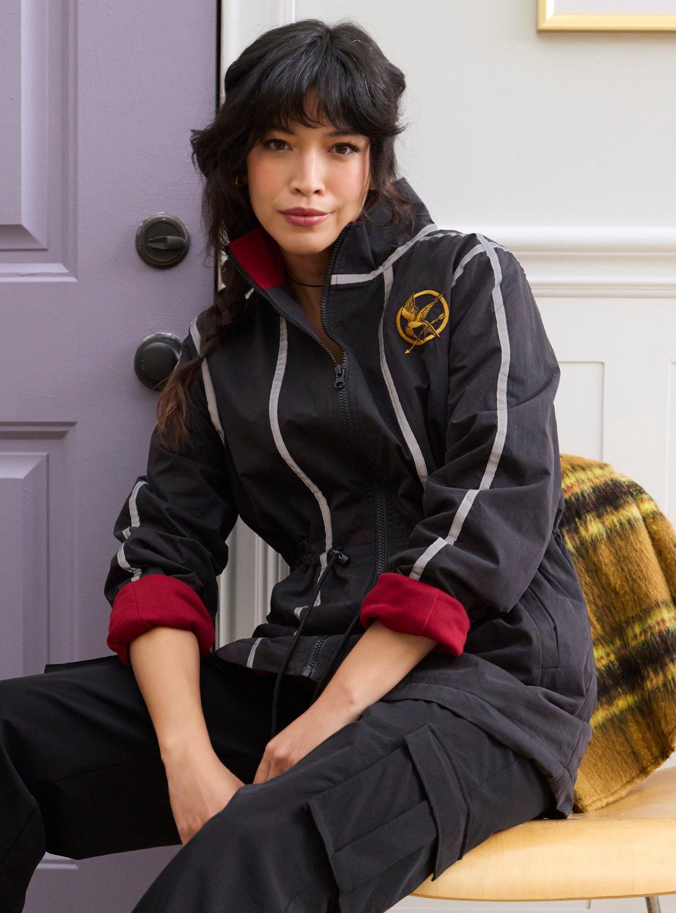 Her Universe The Hunger Games Katniss Mockingjay Windbreaker Her Universe Exclusive