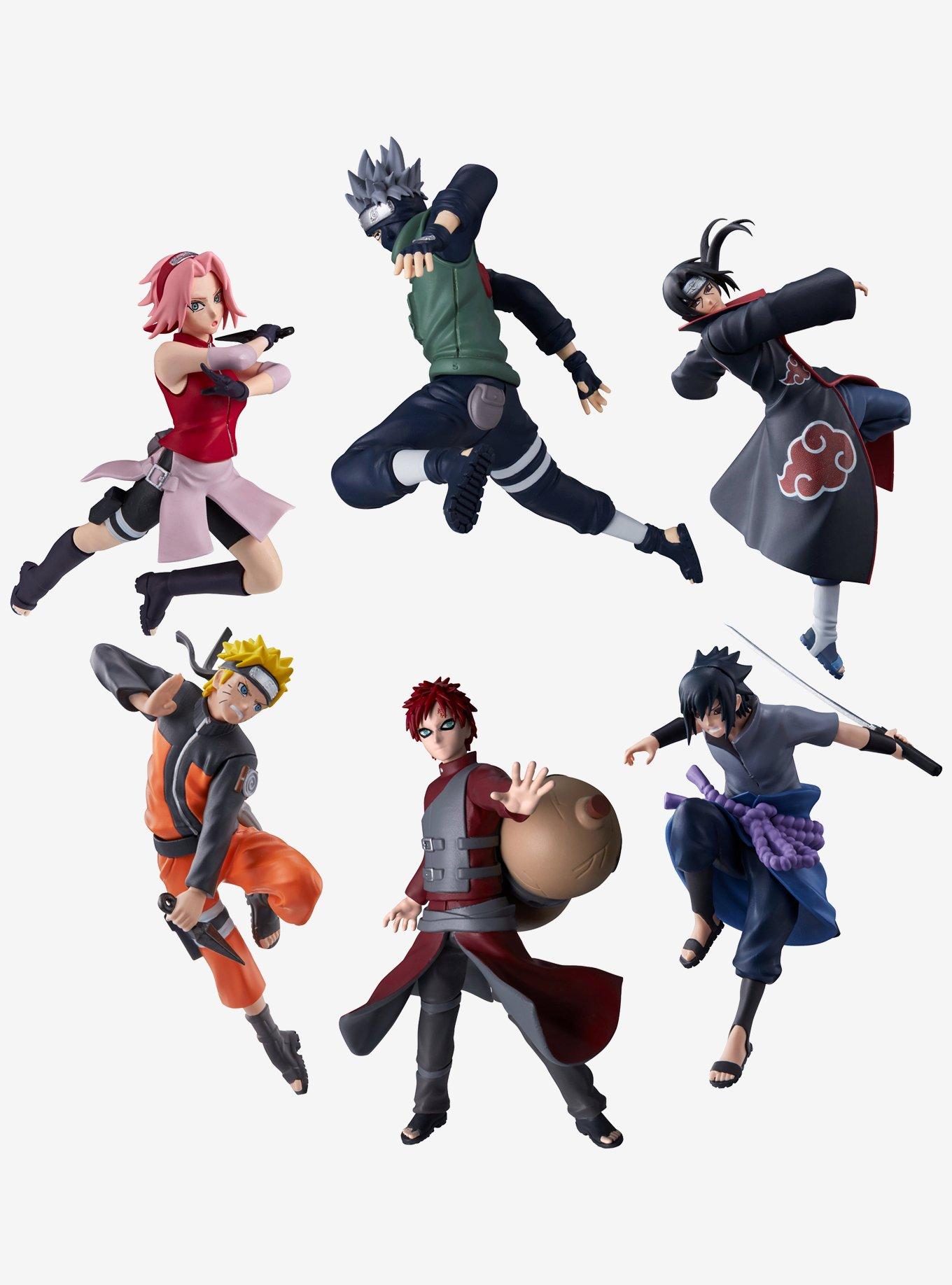 Bandai Naruto Shippuden Great Posing Figures Characters Blind Bag Figure, , hi-res