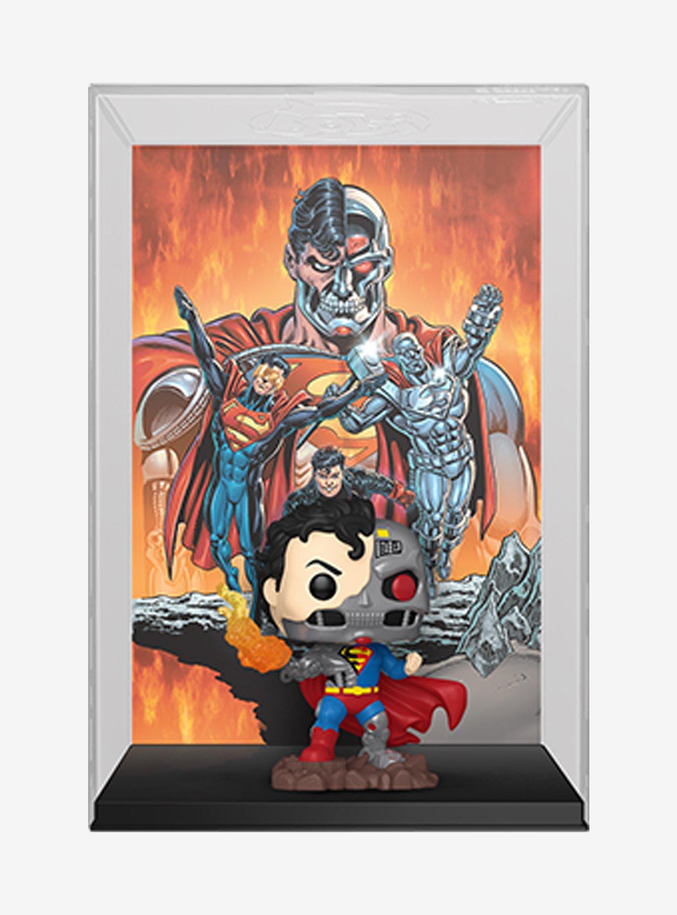 Funko Pop! Comic Cover DC Comics Cyborg Superman Vinyl Figure, , hi-res