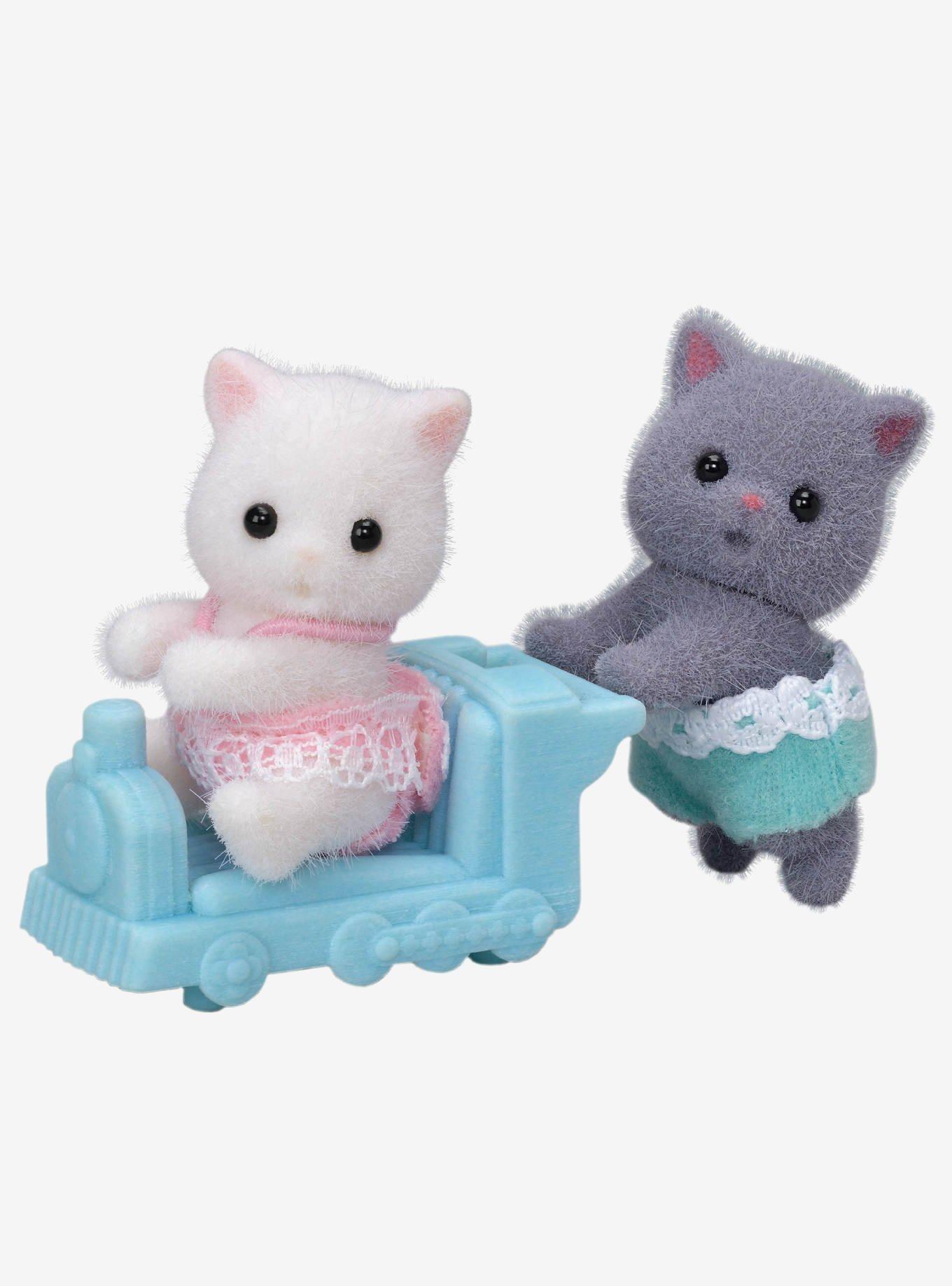 Calico Critters Persian Cat Twins Figure Set