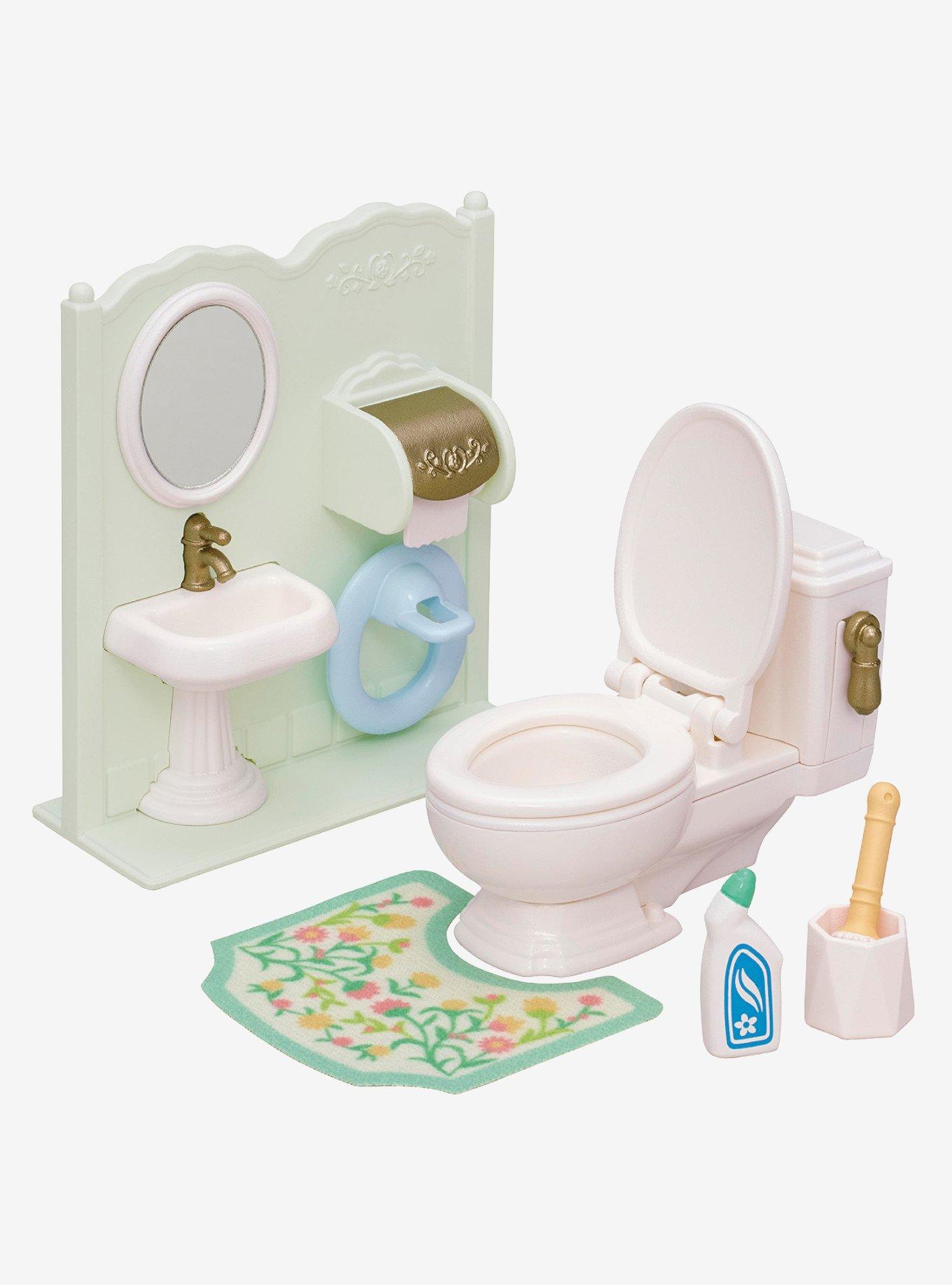 Calico Critters Toilet Accessory Set, , hi-res