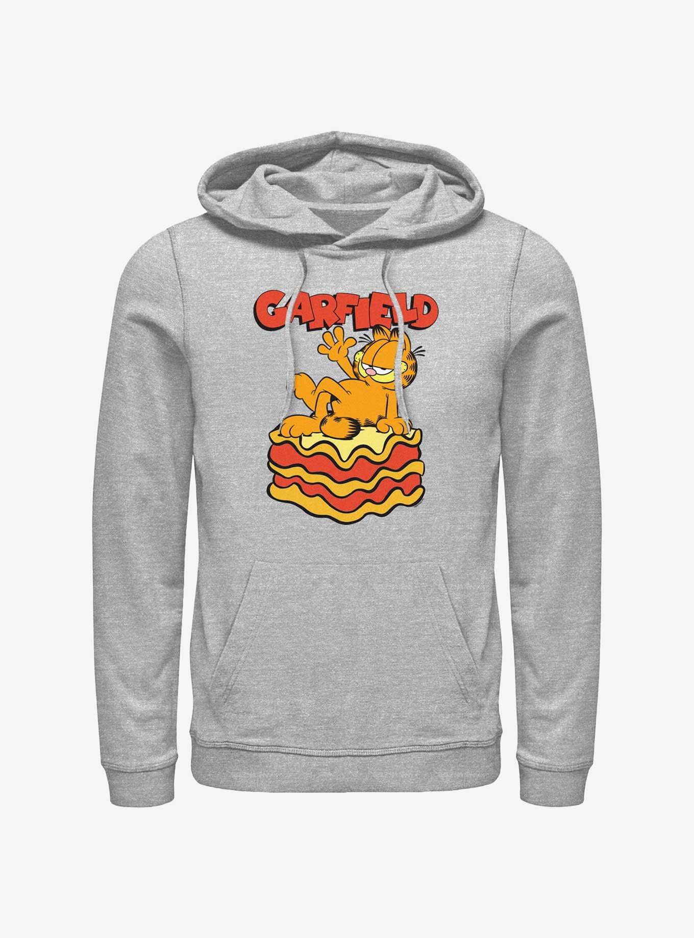 Garfield King Of Lasagna Hoodie, , hi-res