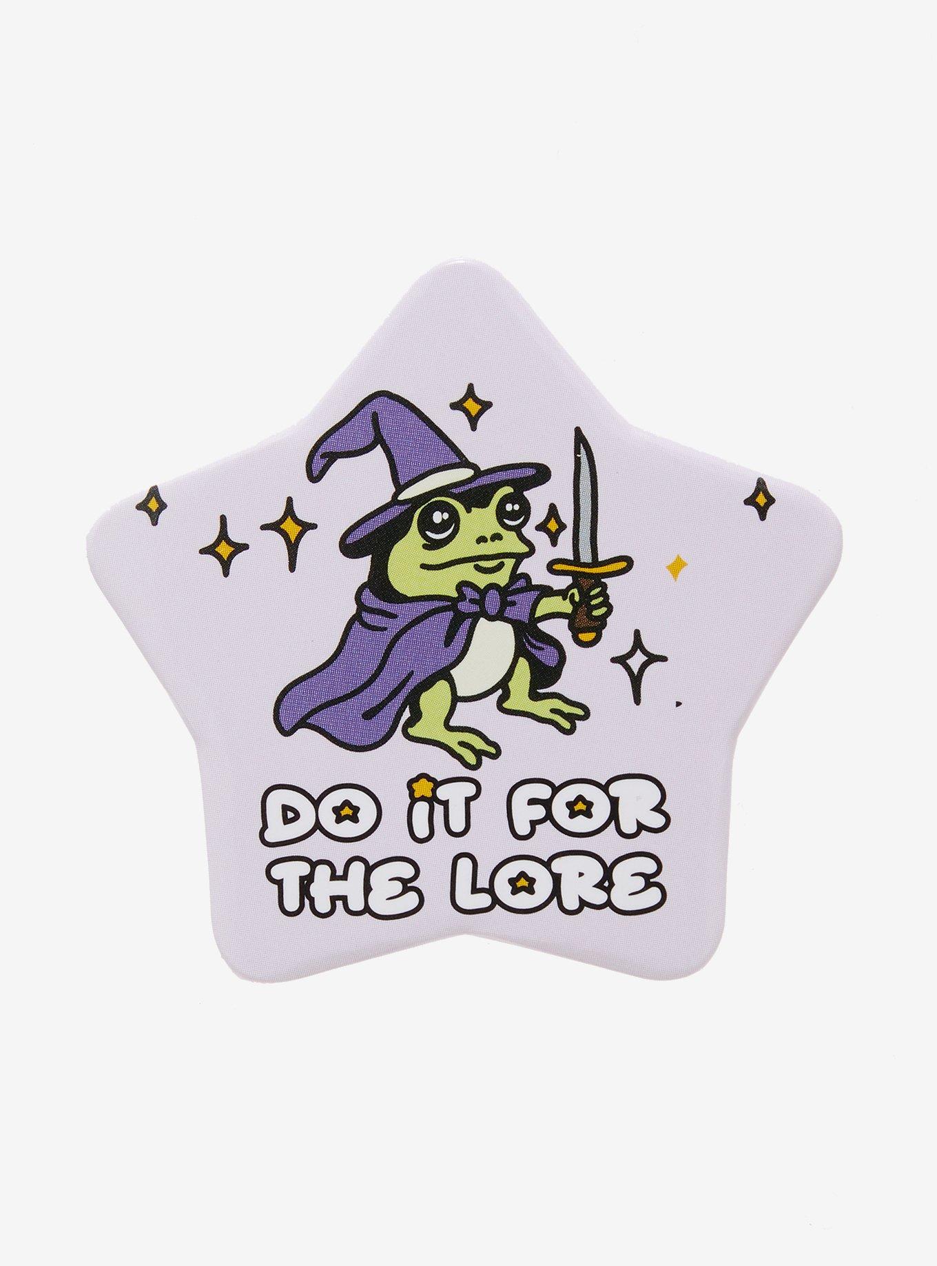 Lore Frog Star Button, , hi-res