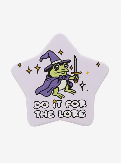 Lore Frog Star Button | Hot Topic