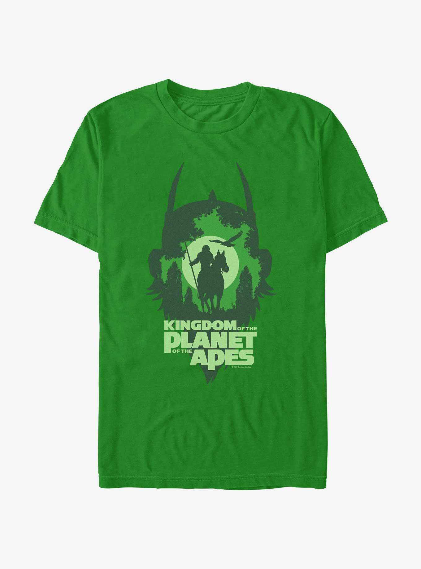 Kingdom of the Planet of the Apes Stronger Together T-Shirt, KELLY, hi-res