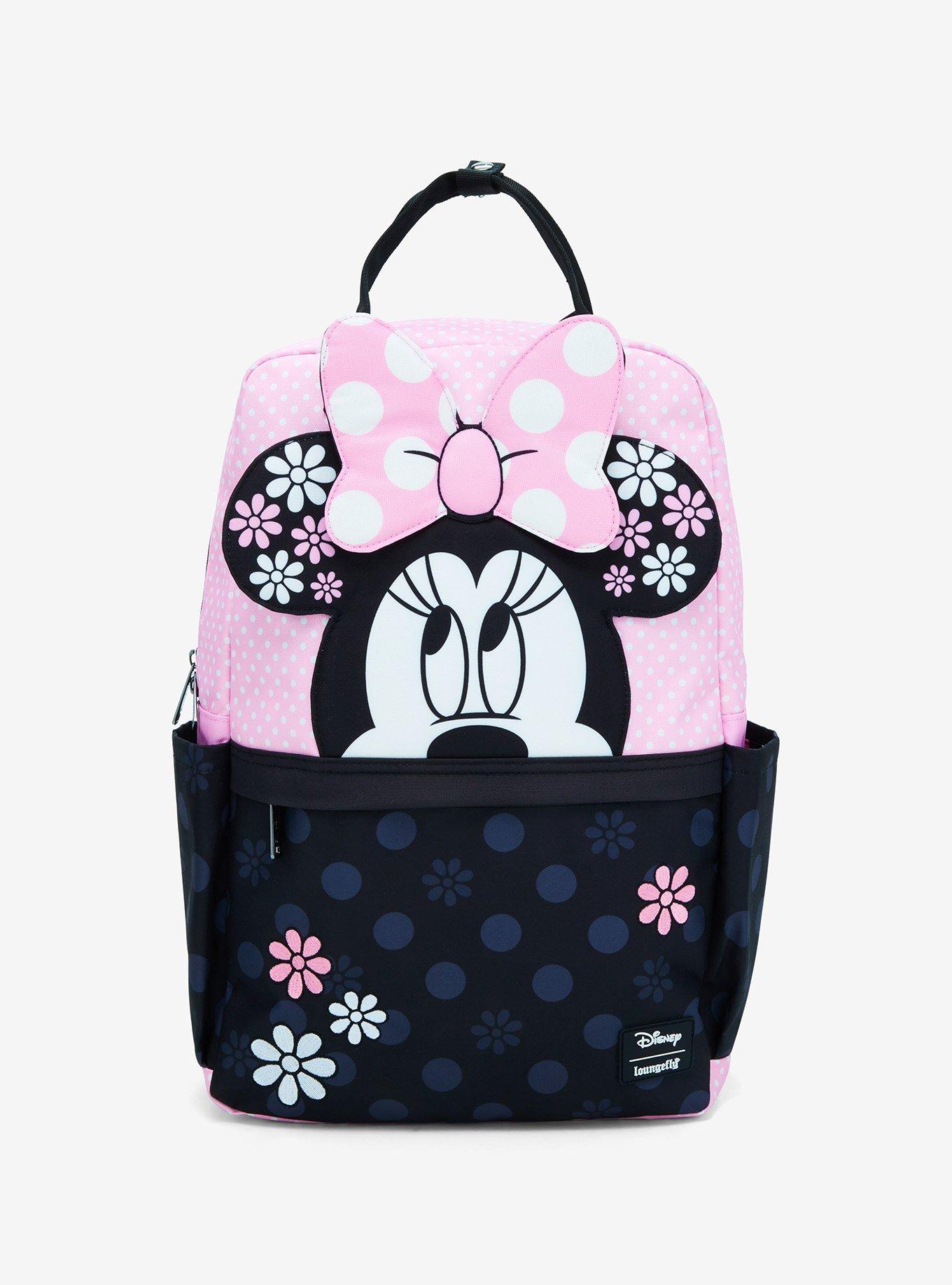 Loungefly Disney Minnie Mouse Floral Polka Dot Backpack