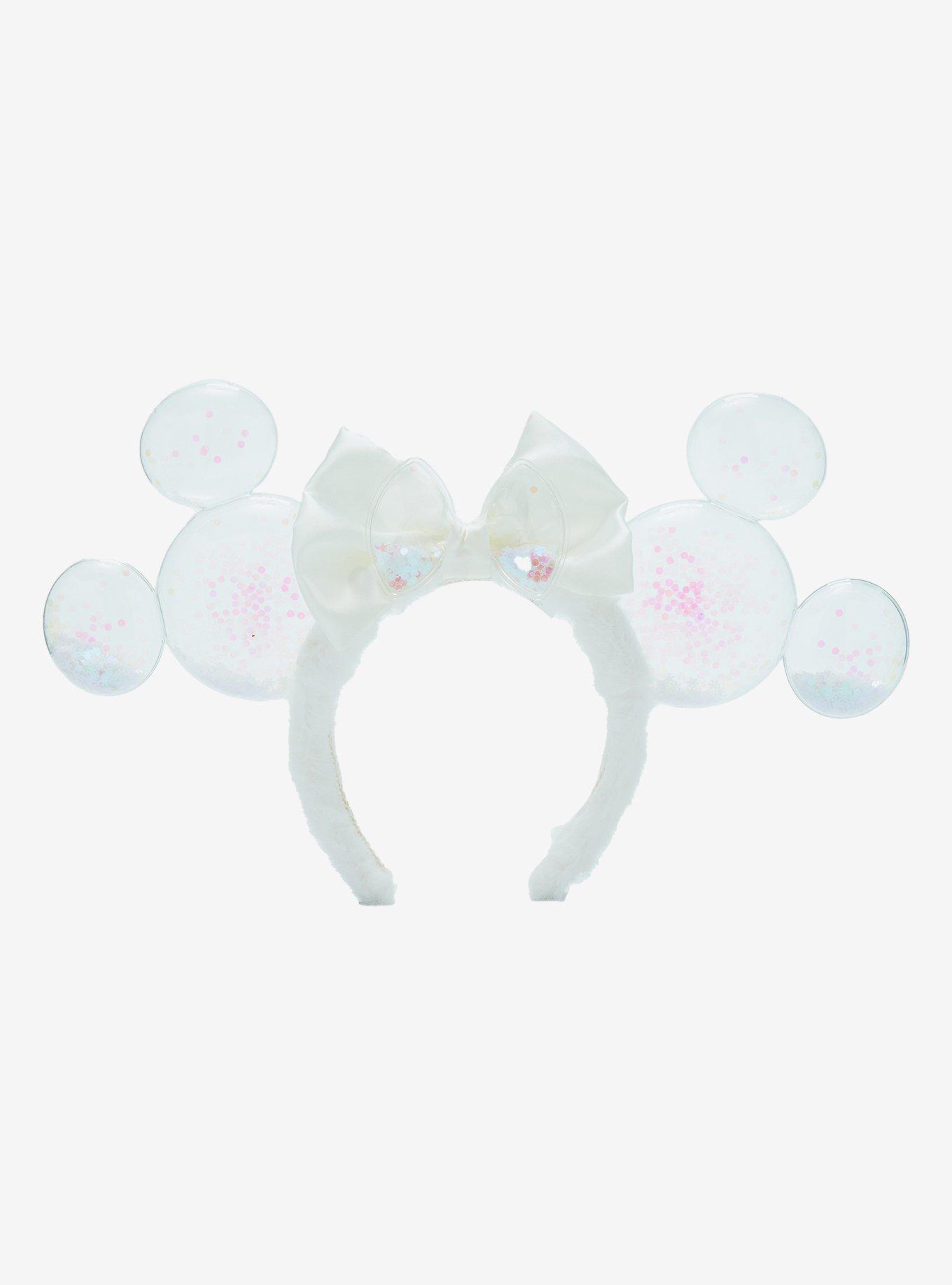 Disney Minnie Mouse Snow Globe Ears Headband, , hi-res