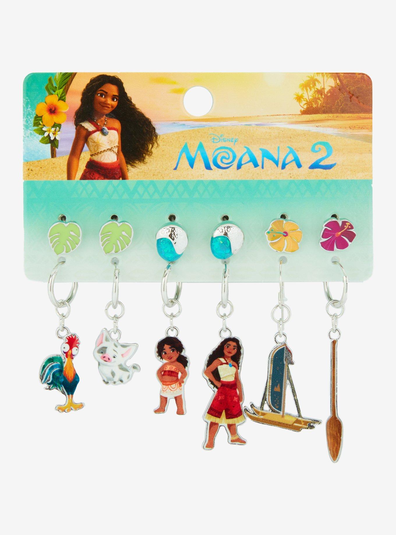 Disney Moana 2 Mix and Match Icons Earring Set, , hi-res