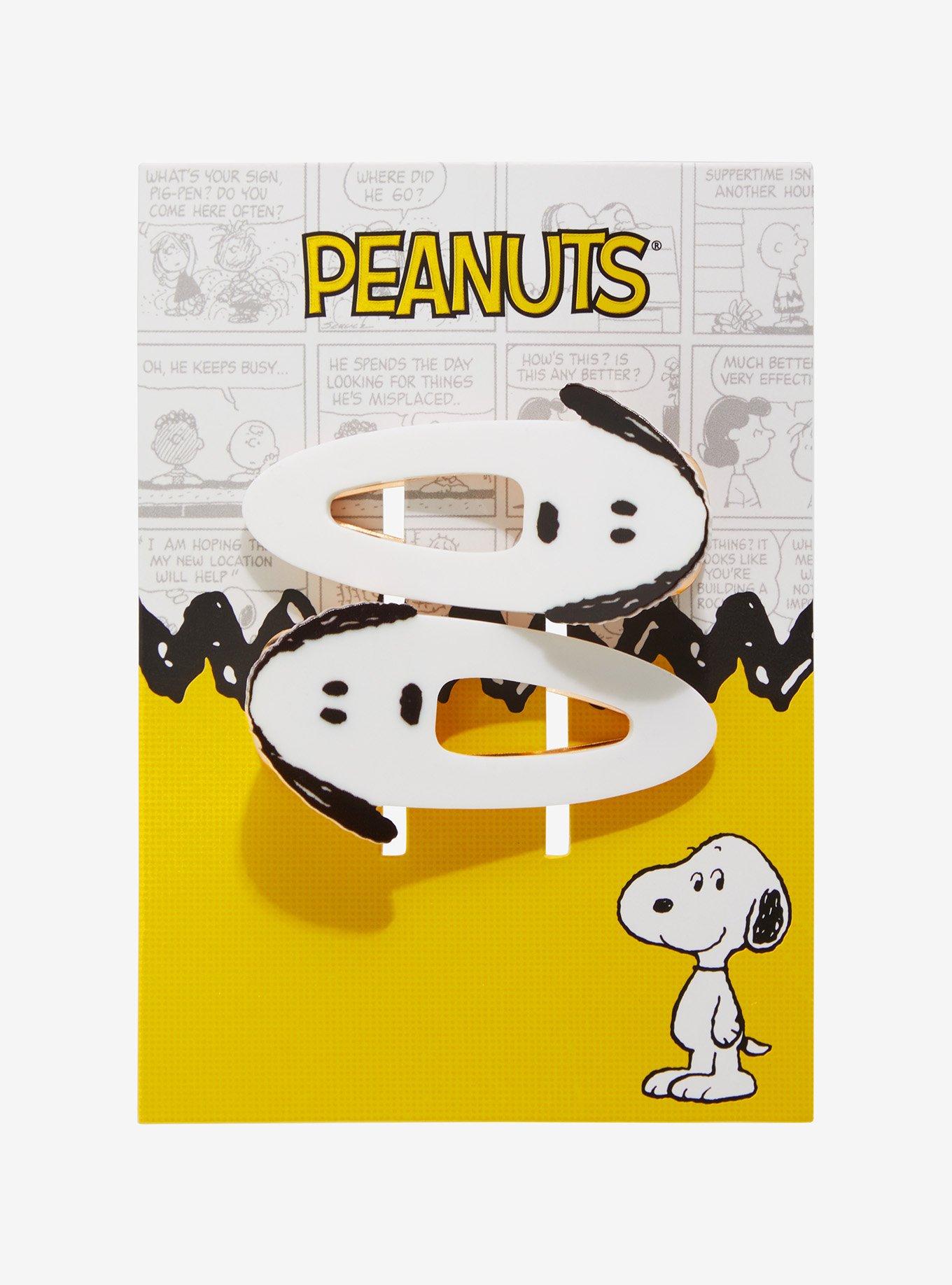 Peanuts Snoopy Hair Clip Set - BoxLunch Exclusive, , hi-res